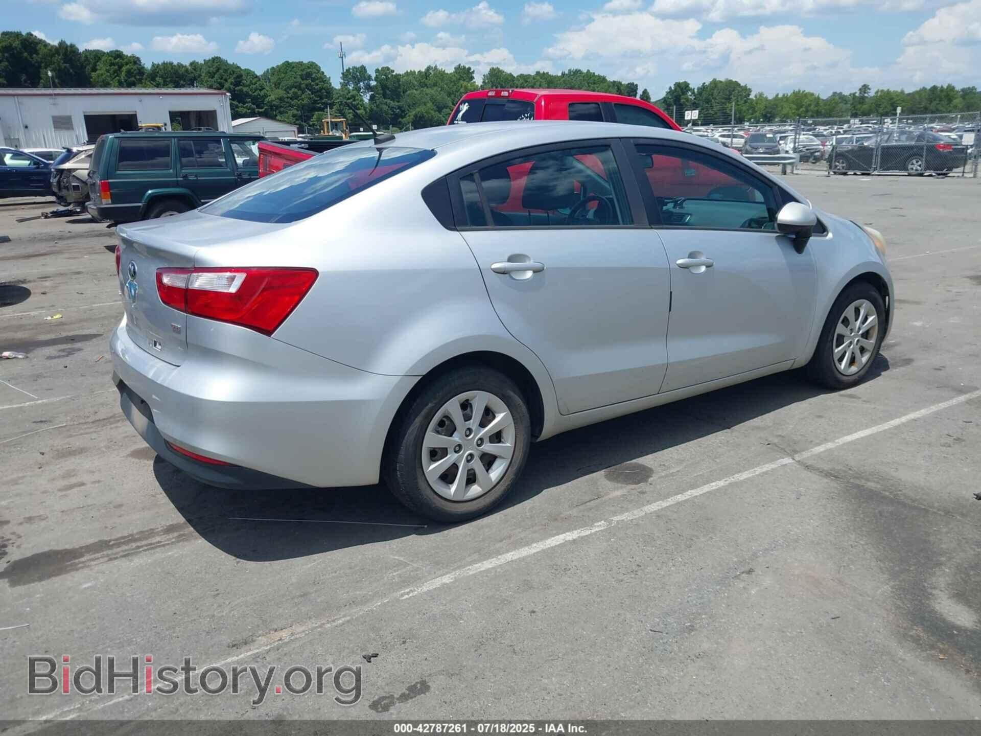 2016 KIA RIO - VIN: KNADM4A32G6597646 - Фото 4