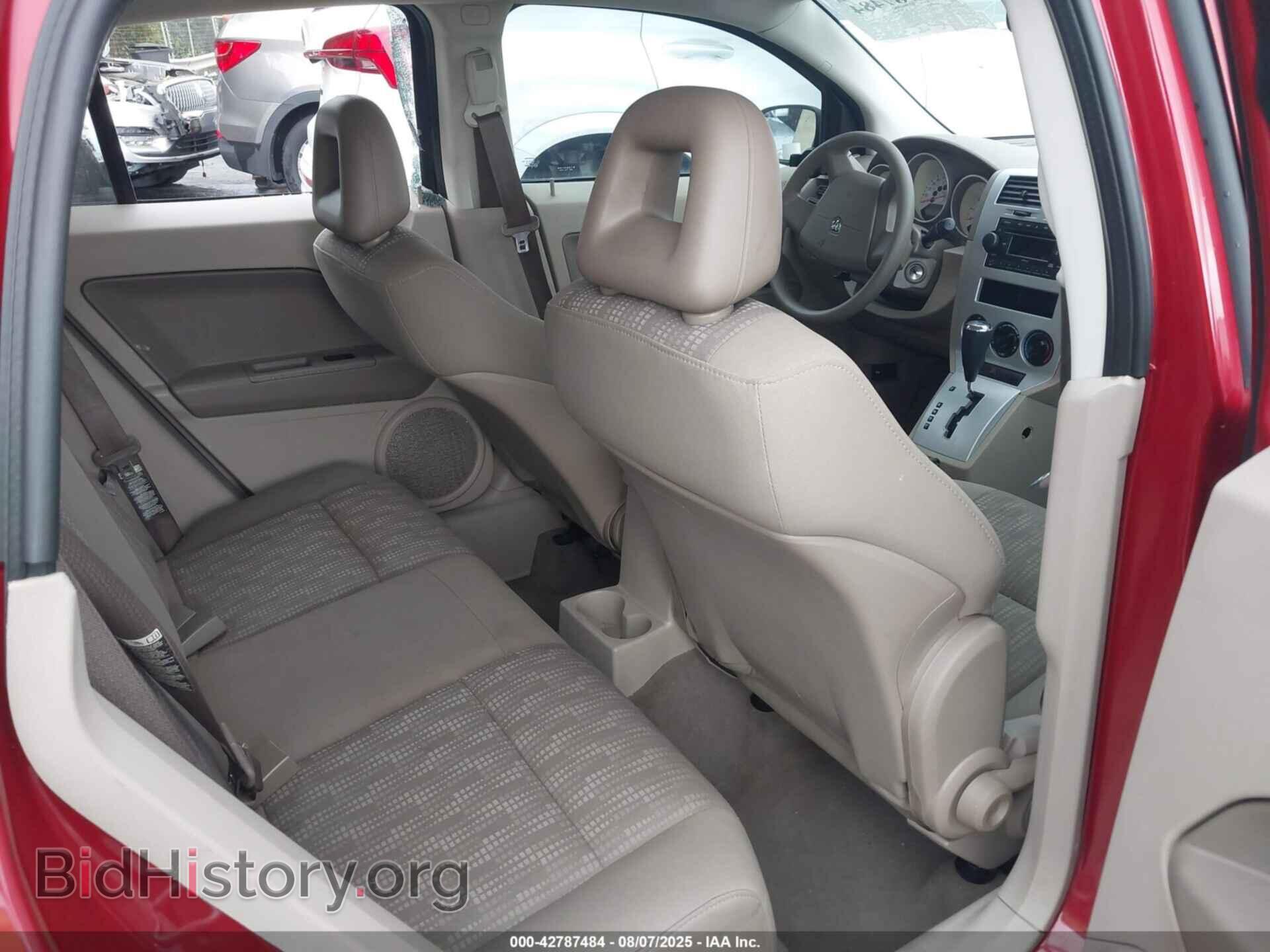 2007 DODGE CALIBER - VIN: 1B3HB48BX7D364070 - Фото 8