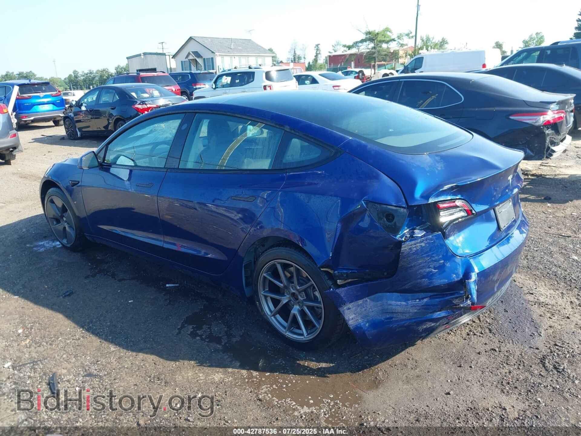2022 TESLA MODEL 3 - VIN: 5YJ3E1EA4NF320761 - Фото 3