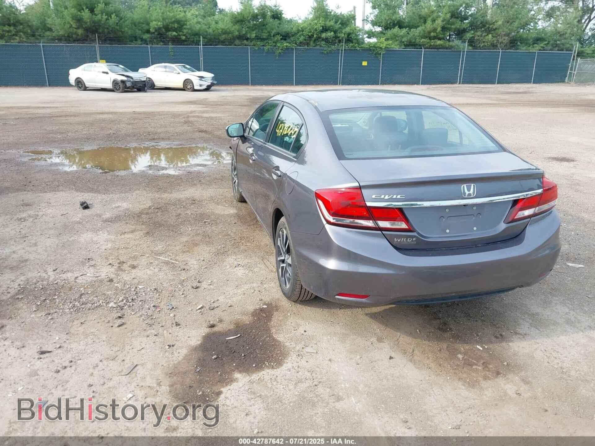 2015 HONDA CIVIC - VIN: 19XFB2F80FE004837 - Фото 3