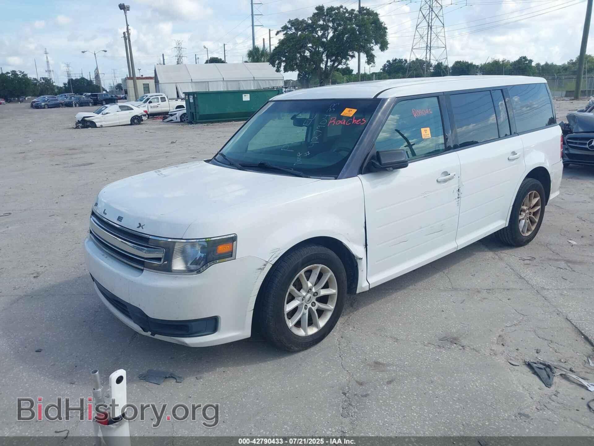 2014 FORD FLEX - VIN: 2FMGK5B80EBD19487 - Фото 2