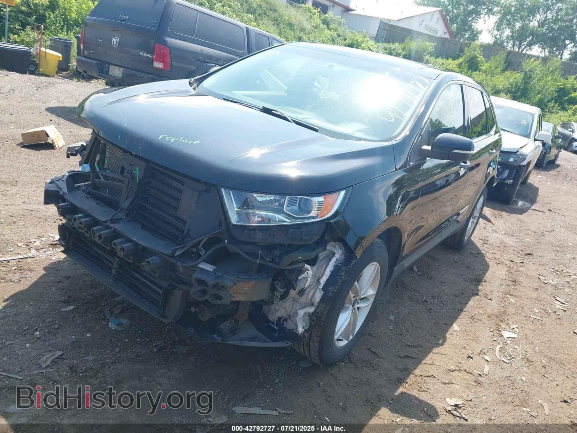 2017 FORD EDGE - VIN: 2FMPK4J92HBC39875 - Фото 2