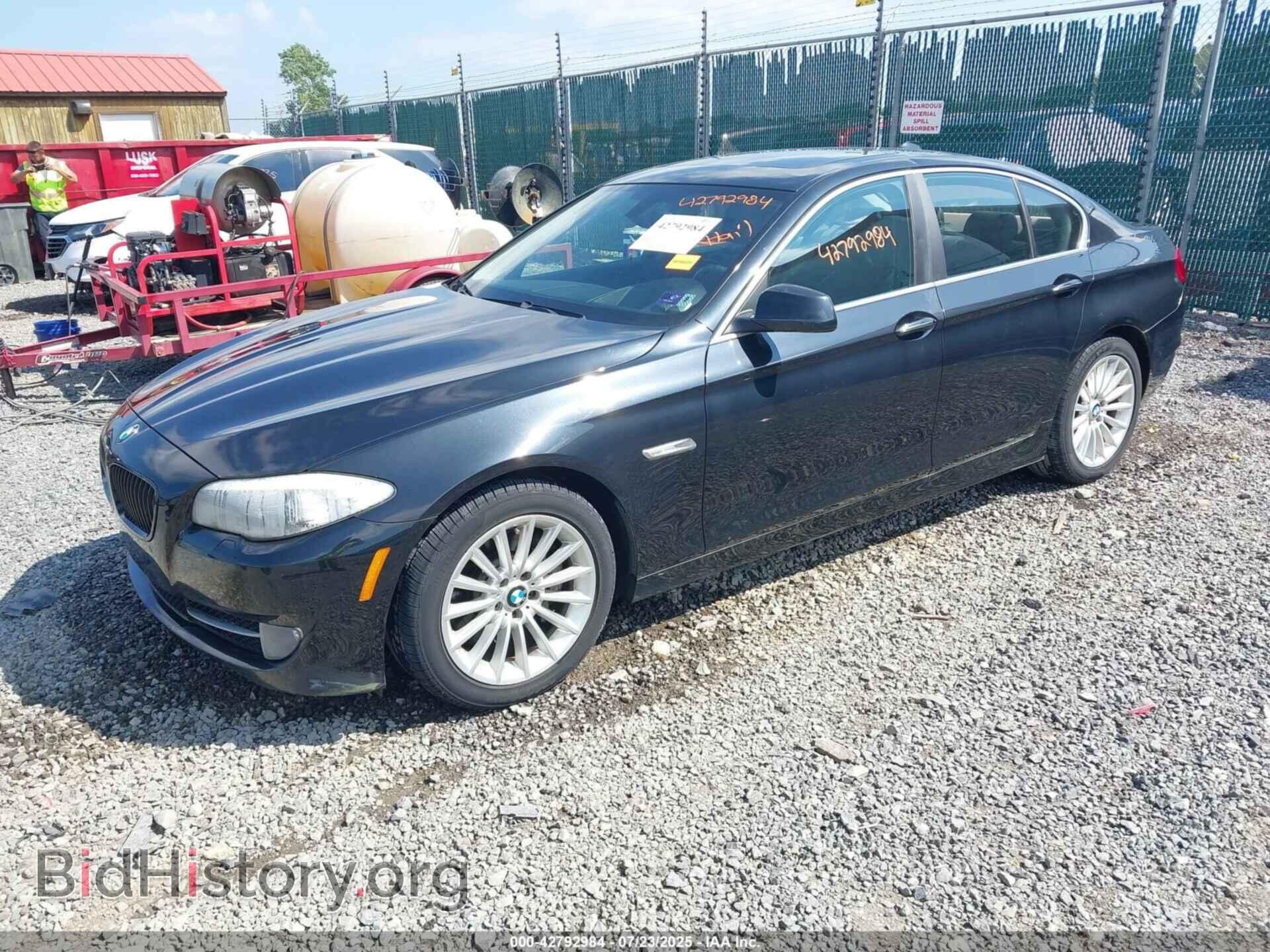 2013 BMW 535I - VIN: WBAFU7C59DDU76077 - Фото 2