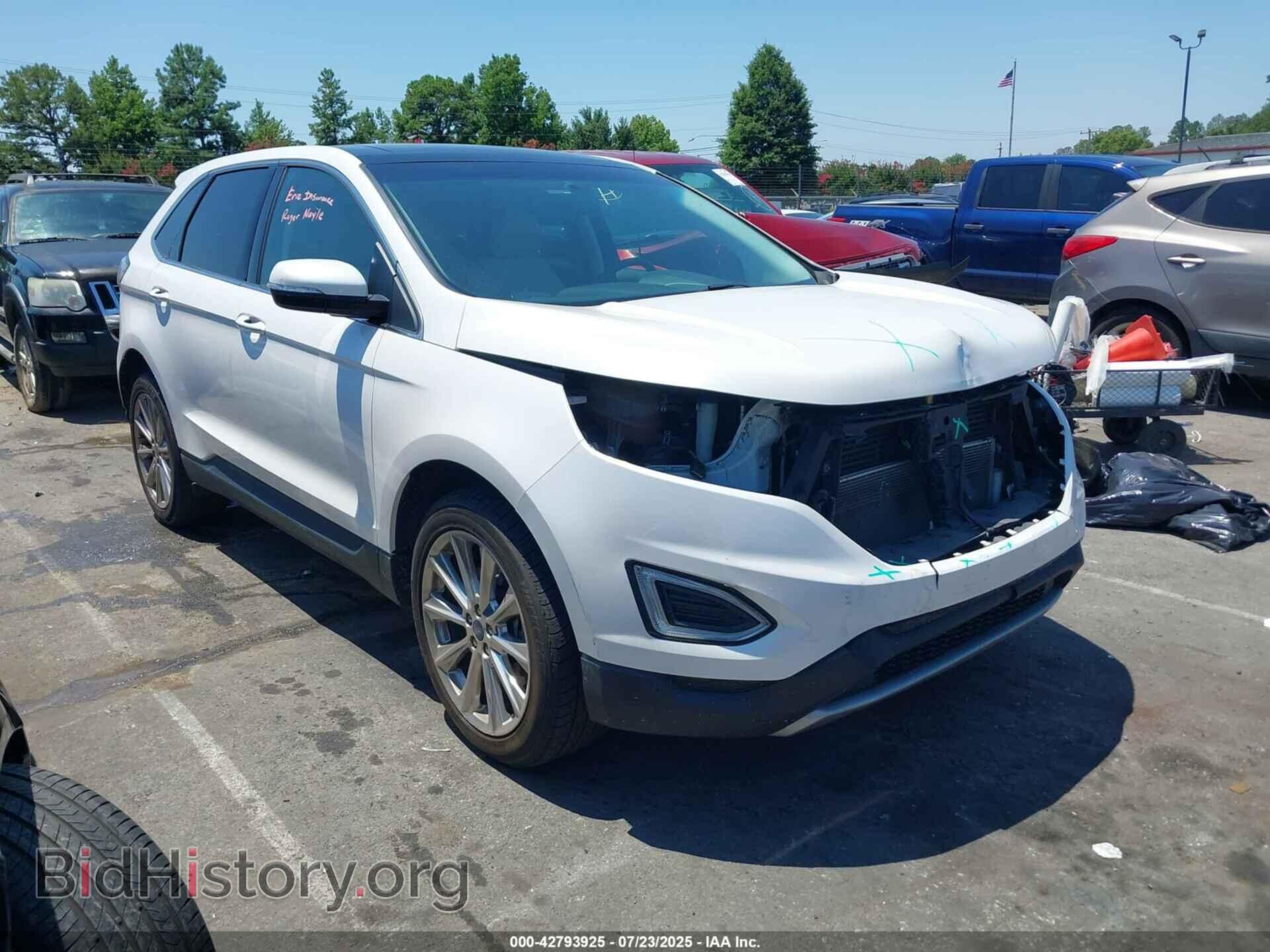 Фотография 2FMPK3K81HBC07385 - FORD EDGE 2017