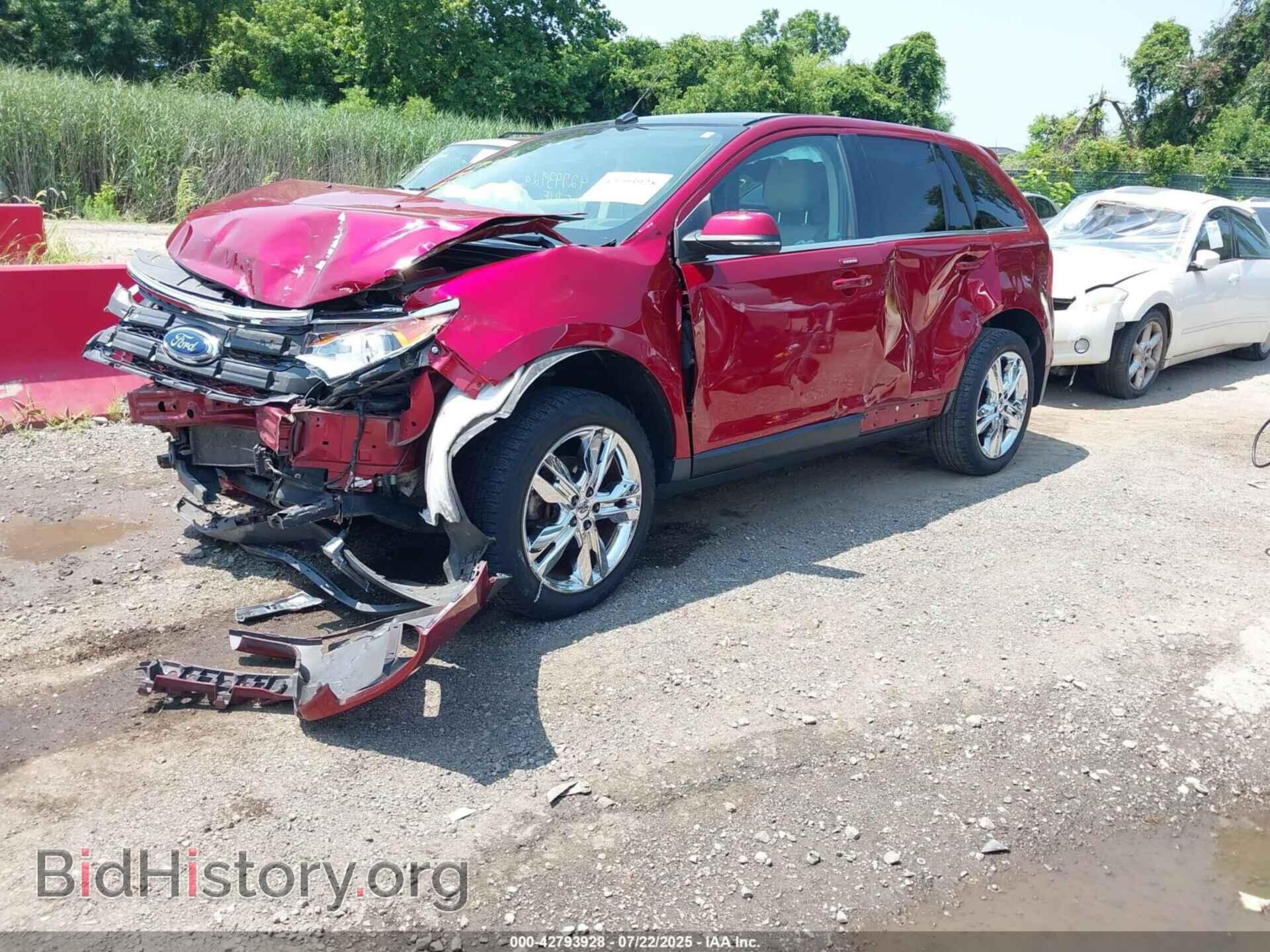 2014 FORD EDGE - VIN: 2FMDK4KC7EBA53290 - Фото 2