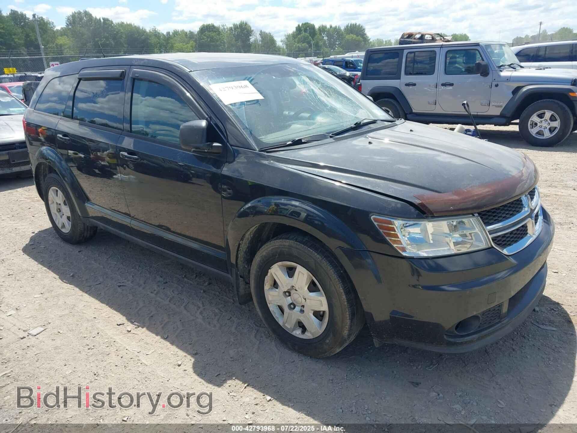 Фотография 3C4PDCAB5CT203882 - DODGE JOURNEY 2012