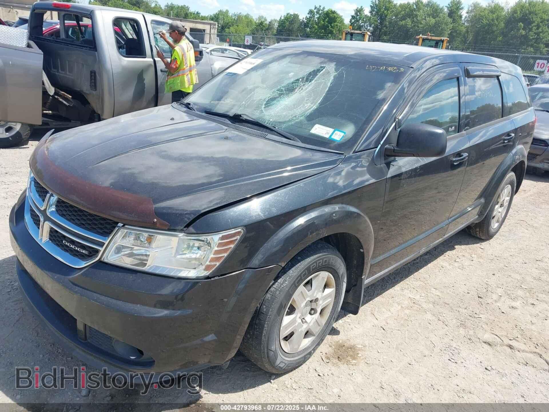 2012 DODGE JOURNEY - VIN: 3C4PDCAB5CT203882 - Фото 2