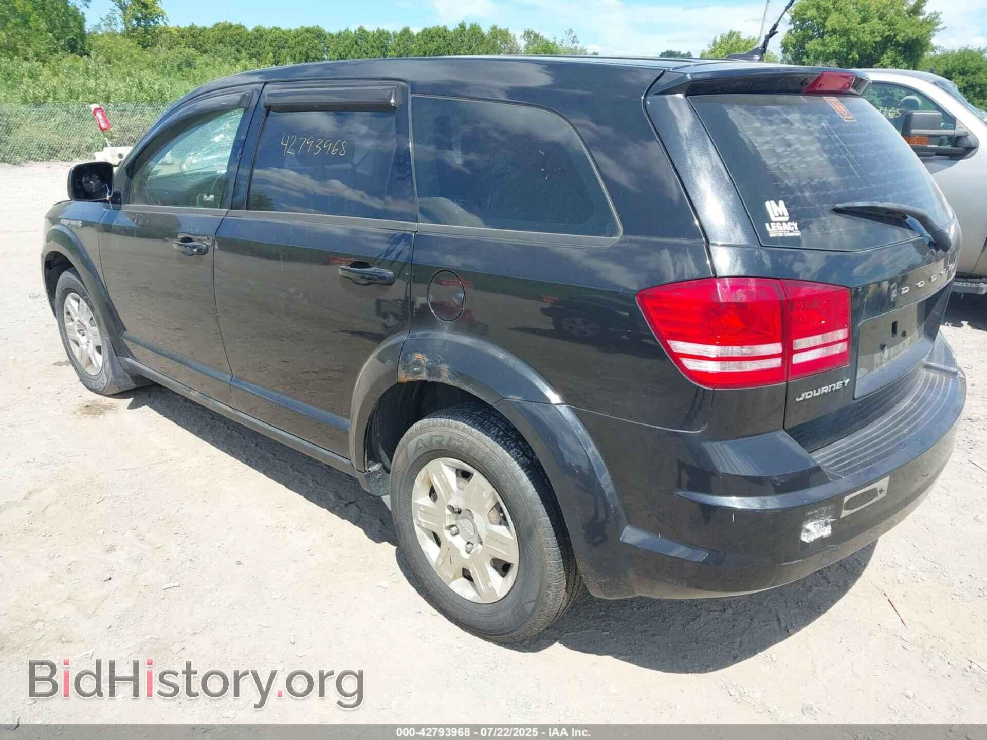 2012 DODGE JOURNEY - VIN: 3C4PDCAB5CT203882 - Фото 3
