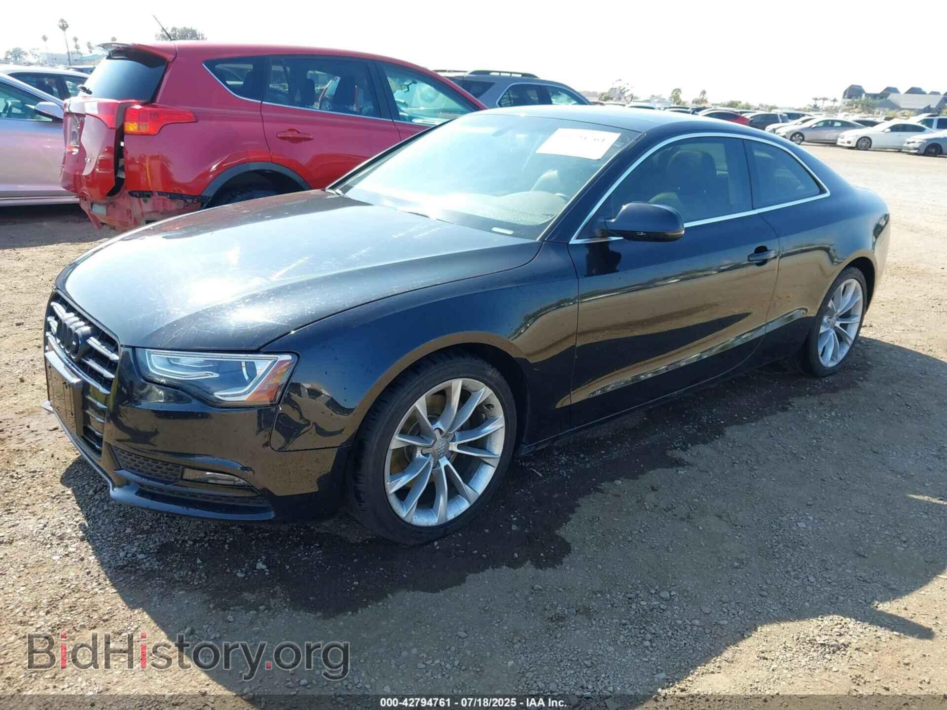 2013 AUDI A5 - VIN: WAULFAFR5DA007806 - Фото 2