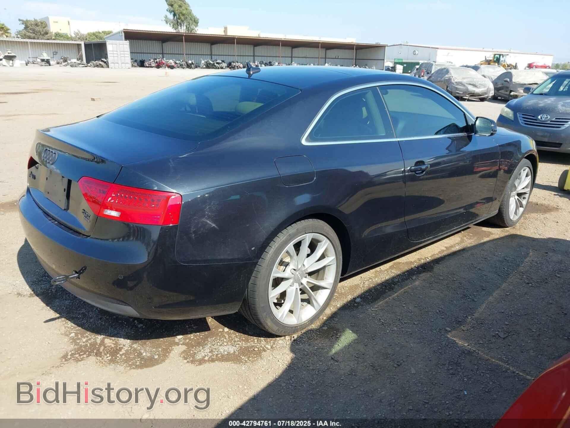 2013 AUDI A5 - VIN: WAULFAFR5DA007806 - Фото 4