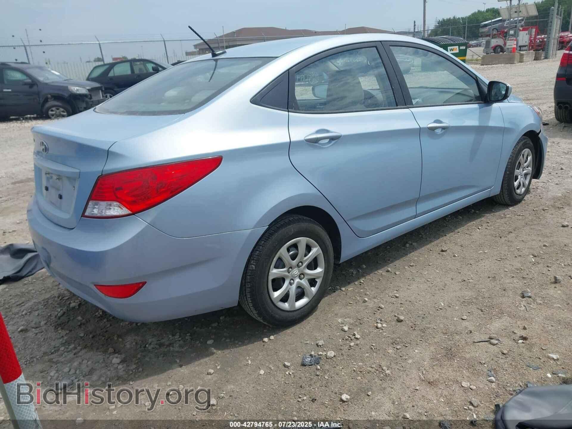 2013 HYUNDAI ACCENT - VIN: KMHCT4AE6DU421088 - Фото 4