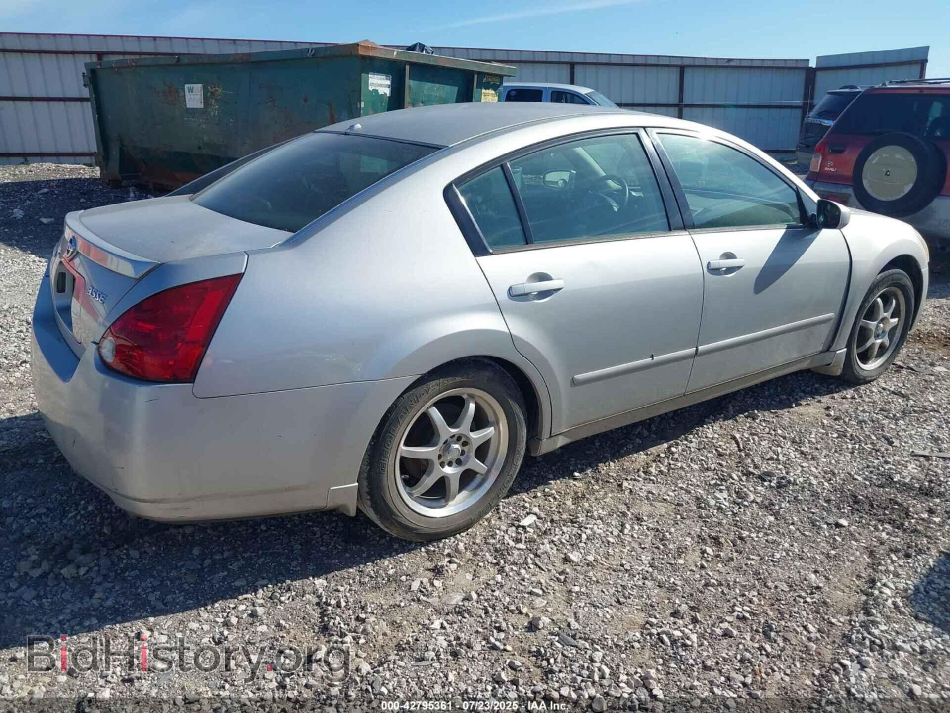 2006 NISSAN MAXIMA - VIN: 1N4BA41E76C814473 - Фото 4