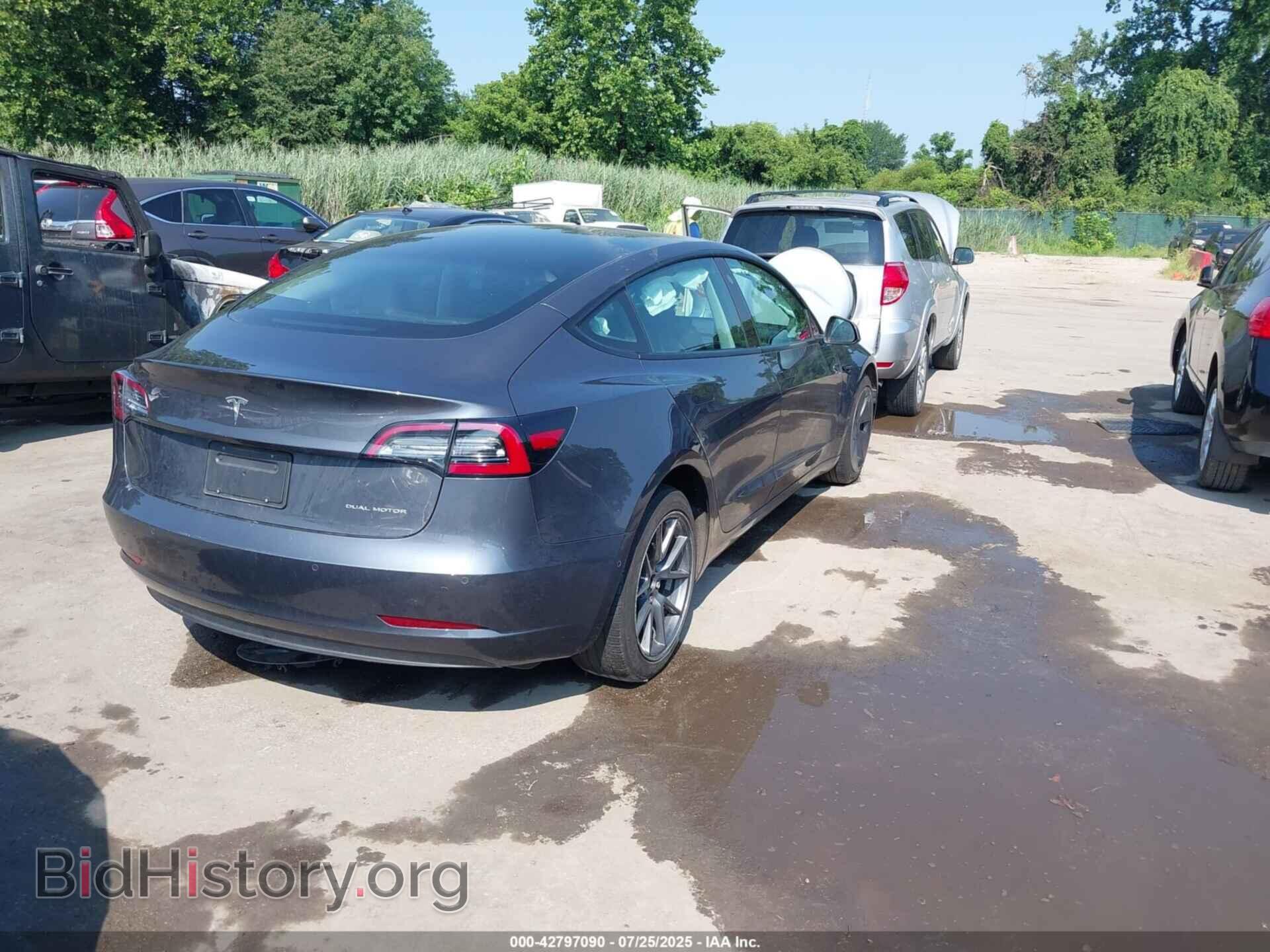 2022 TESLA MODEL 3 - VIN: 5YJ3E1EB3NF157111 - Фото 4