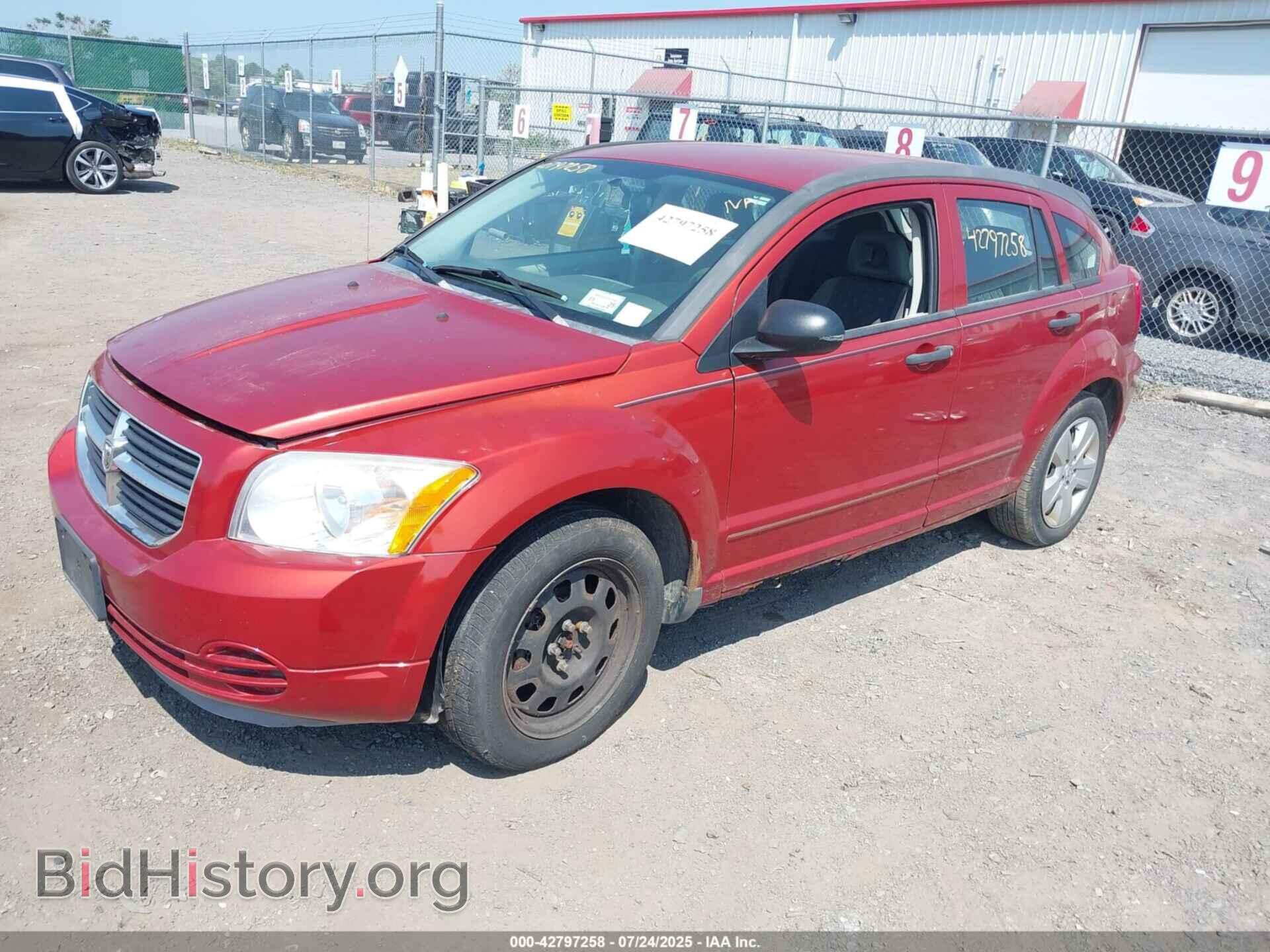 2007 DODGE CALIBER - VIN: 1B3HB48B67D412681 - Фото 2