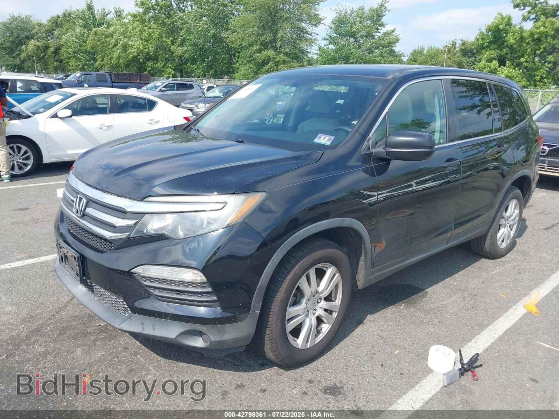 2016 HONDA PILOT - VIN: 5FNYF6H18GB026259 - Фото 2