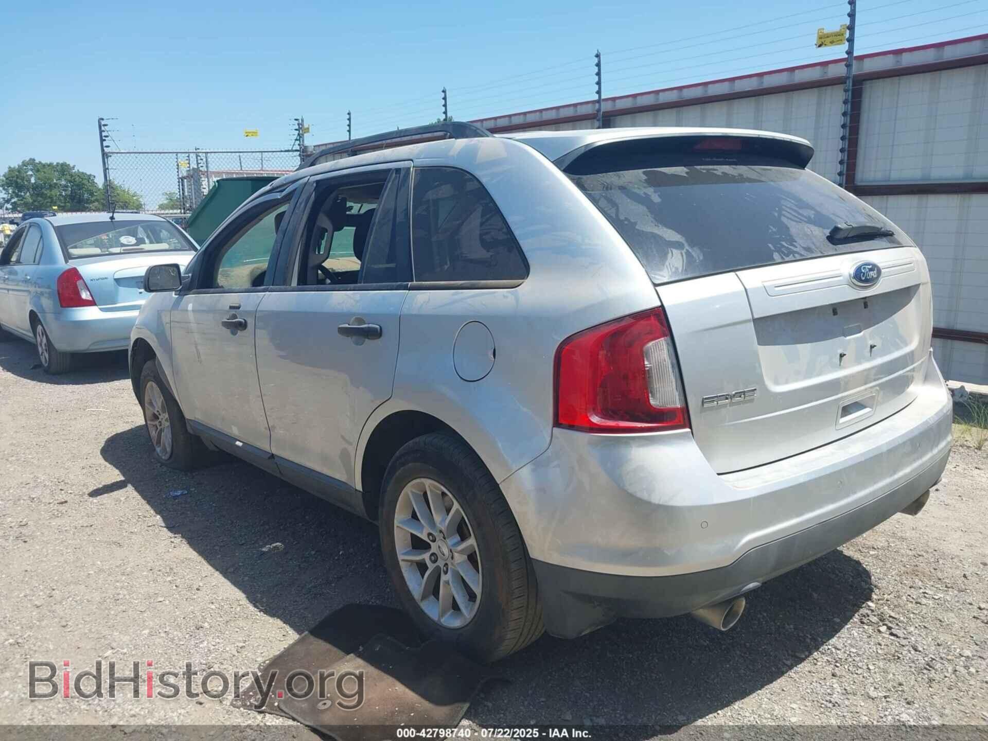 2013 FORD EDGE - VIN: 2FMDK3GC9DBE11023 - Фото 2