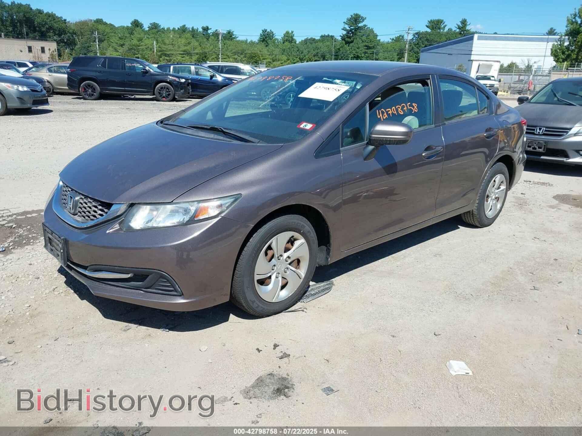 2015 HONDA CIVIC - VIN: 19XFB2F55FE101103 - Фото 2