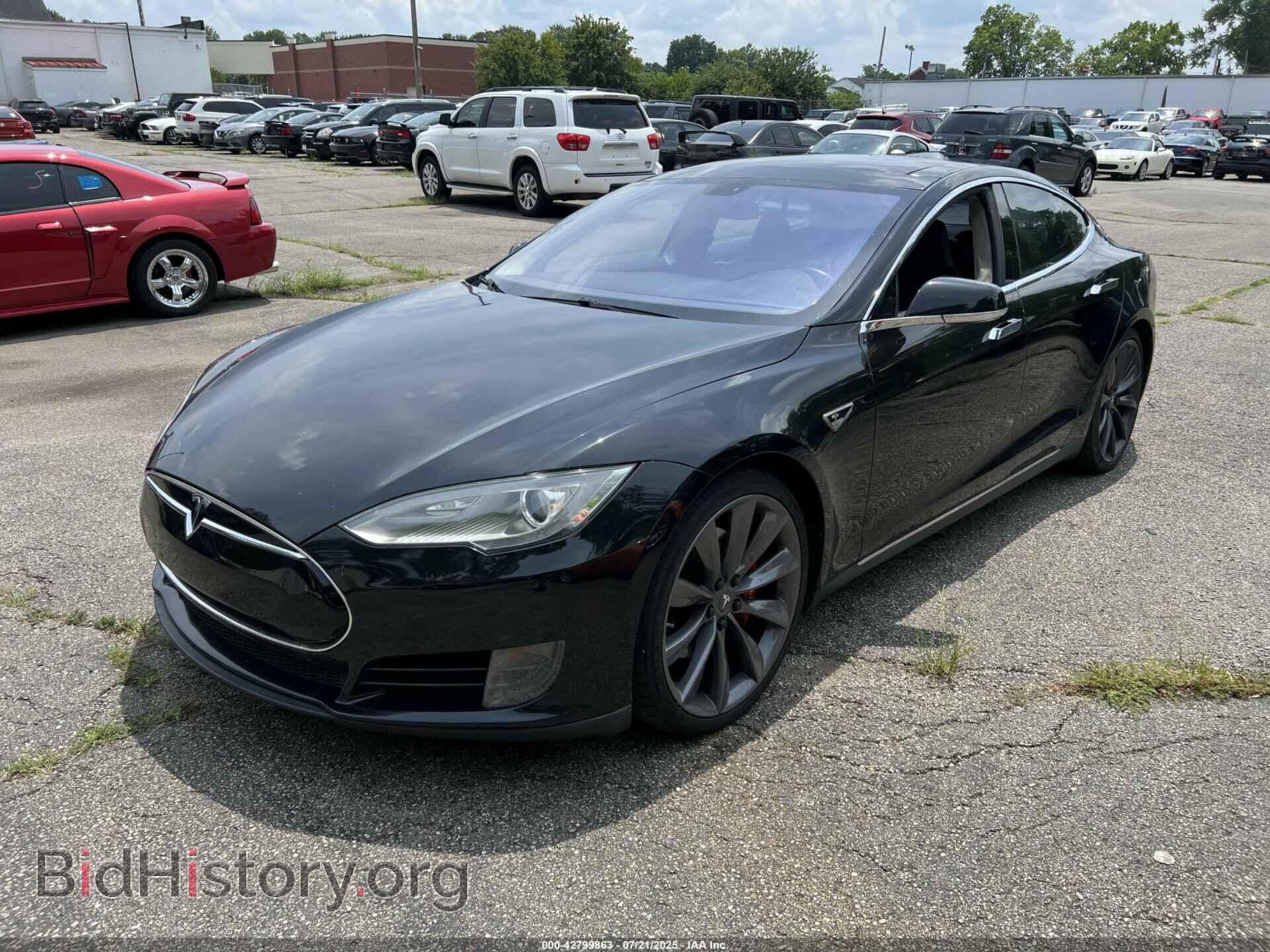 2012 TESLA MODEL S - VIN: 5YJSA1CP1CFP03200 - Фото 2