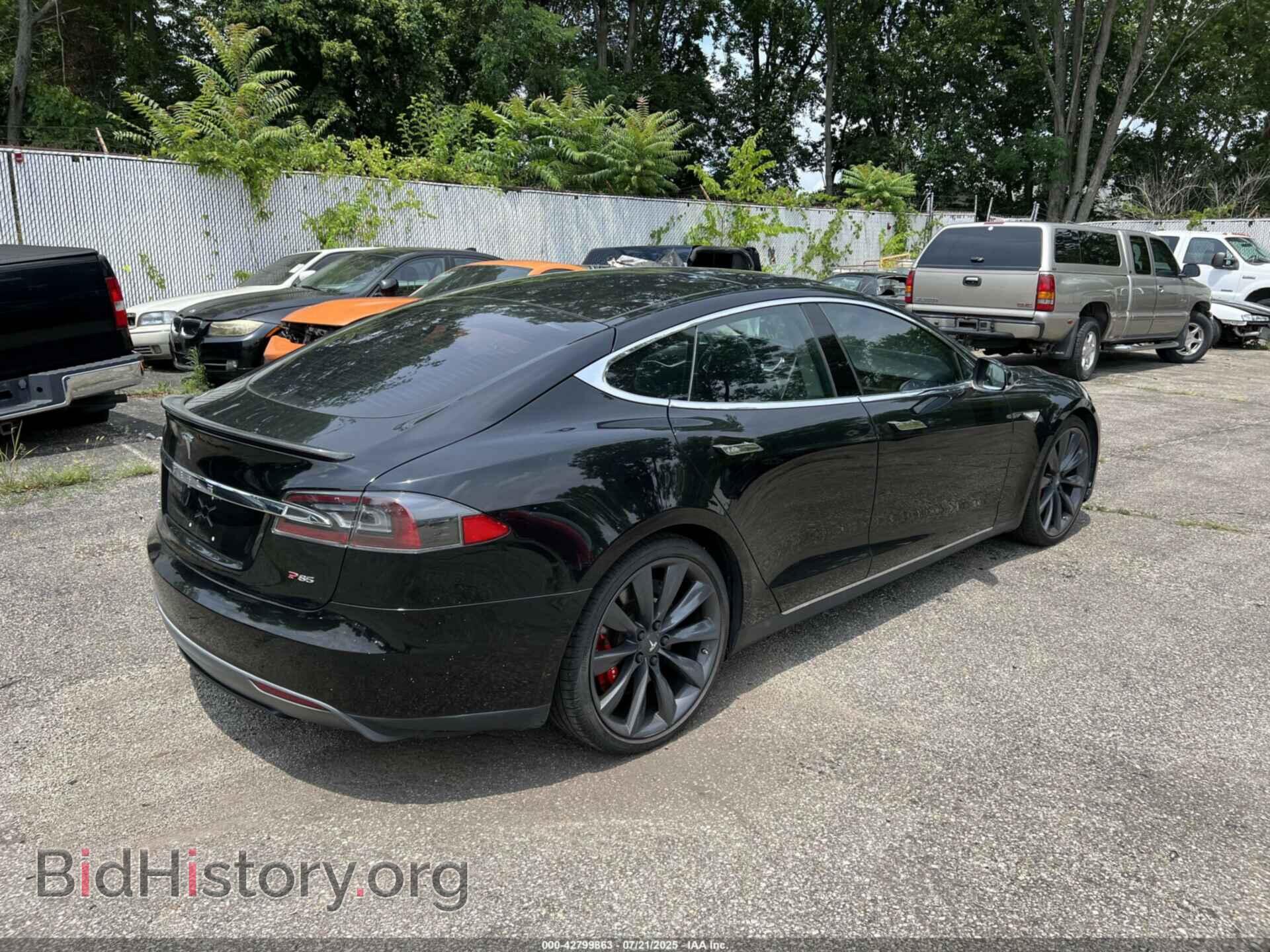 2012 TESLA MODEL S - VIN: 5YJSA1CP1CFP03200 - Фото 4