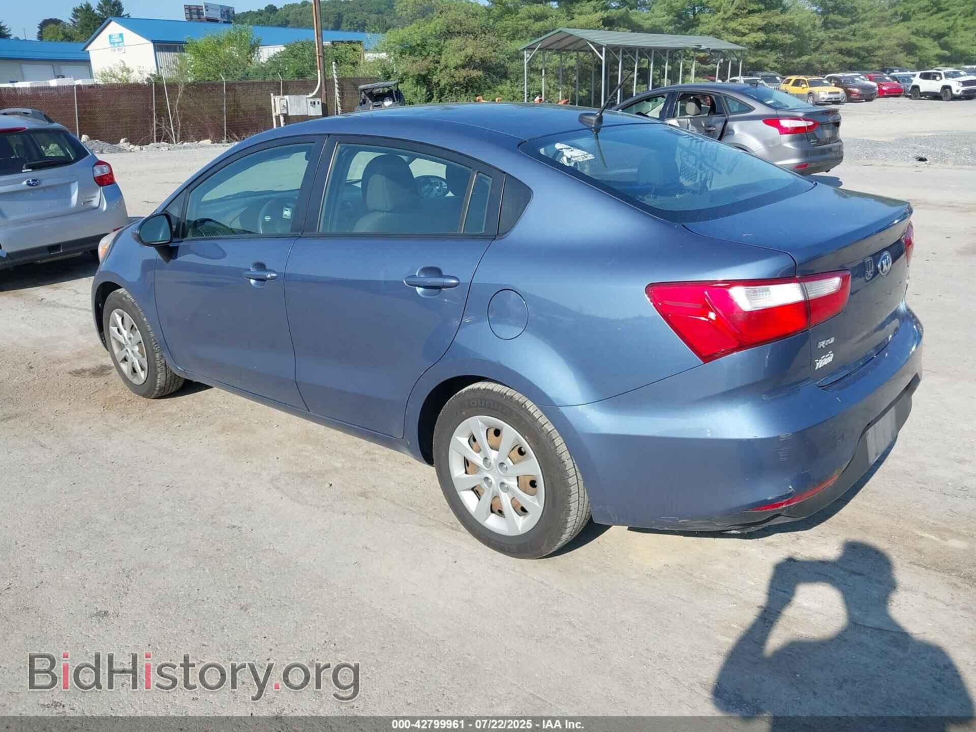 2016 KIA RIO - VIN: KNADM4A3XG6554320 - Фото 3