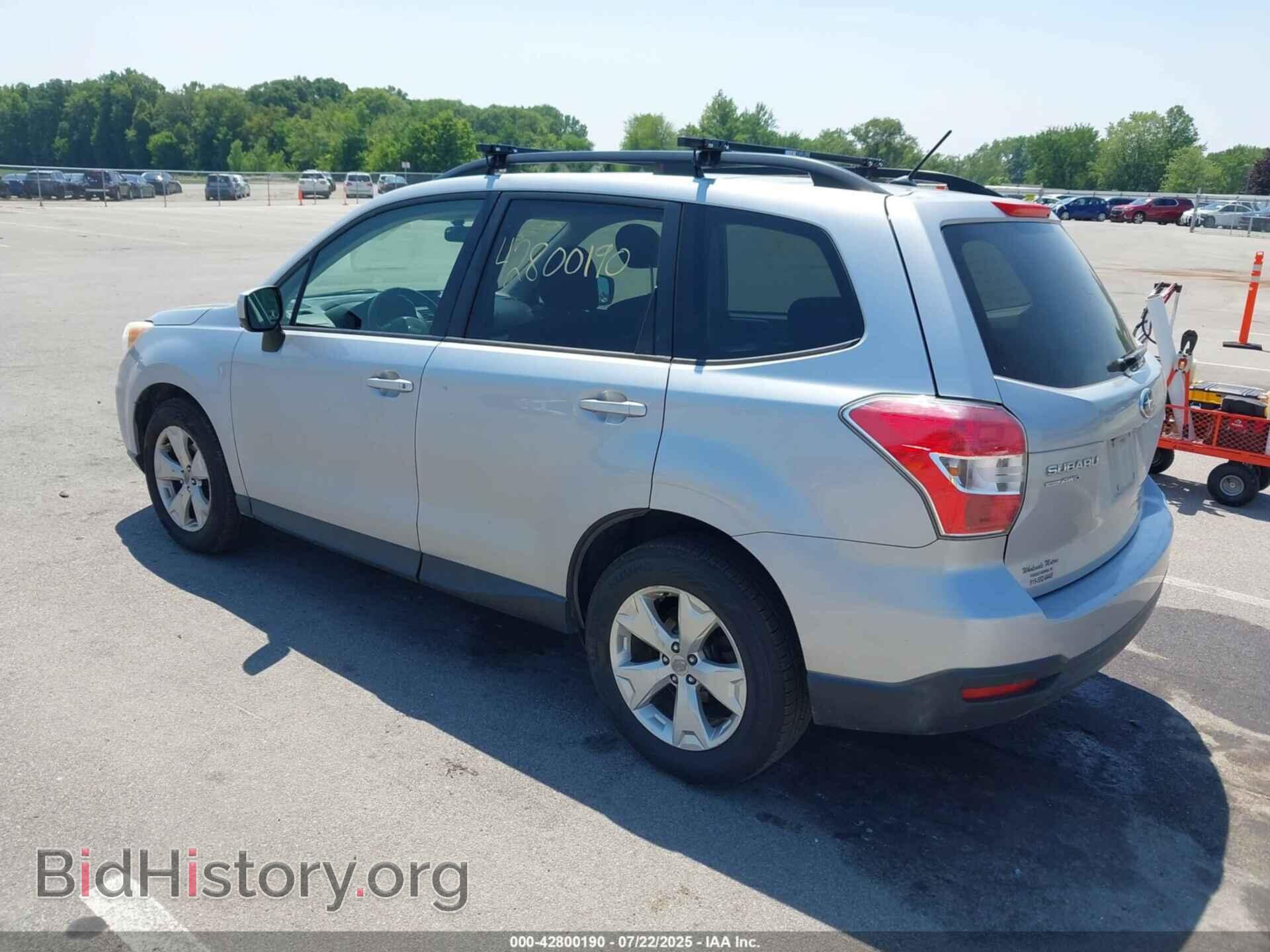 2015 SUBARU FORESTER - VIN: JF2SJADC2FH559593 - Фото 3