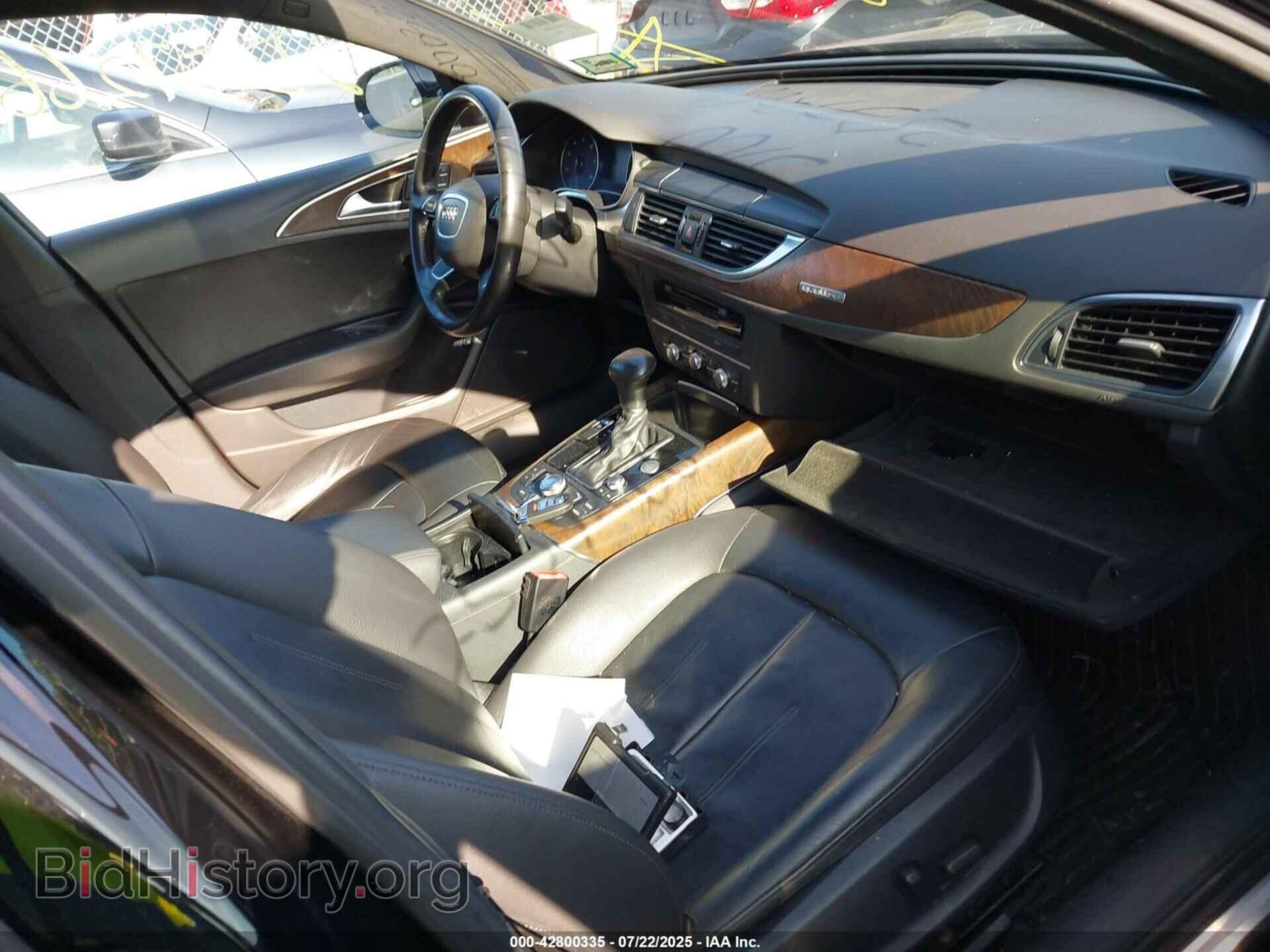 2013 AUDI A6 - VIN: WAUGGAFC6DN057830 - Фото 5