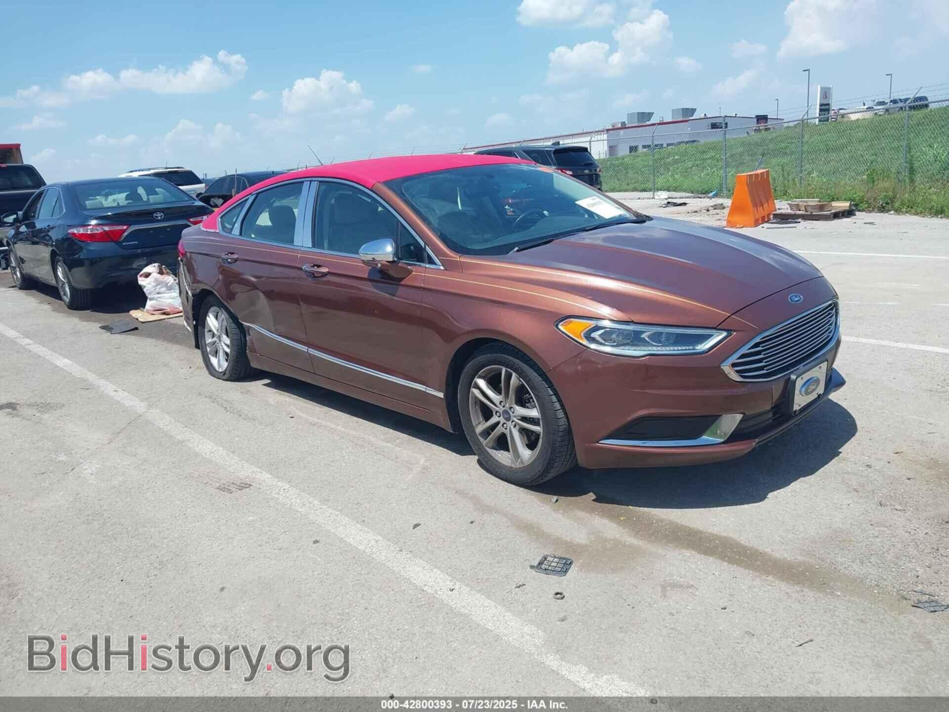 Photo 3FA6P0HD2JR278564 - FORD FUSION 2018
