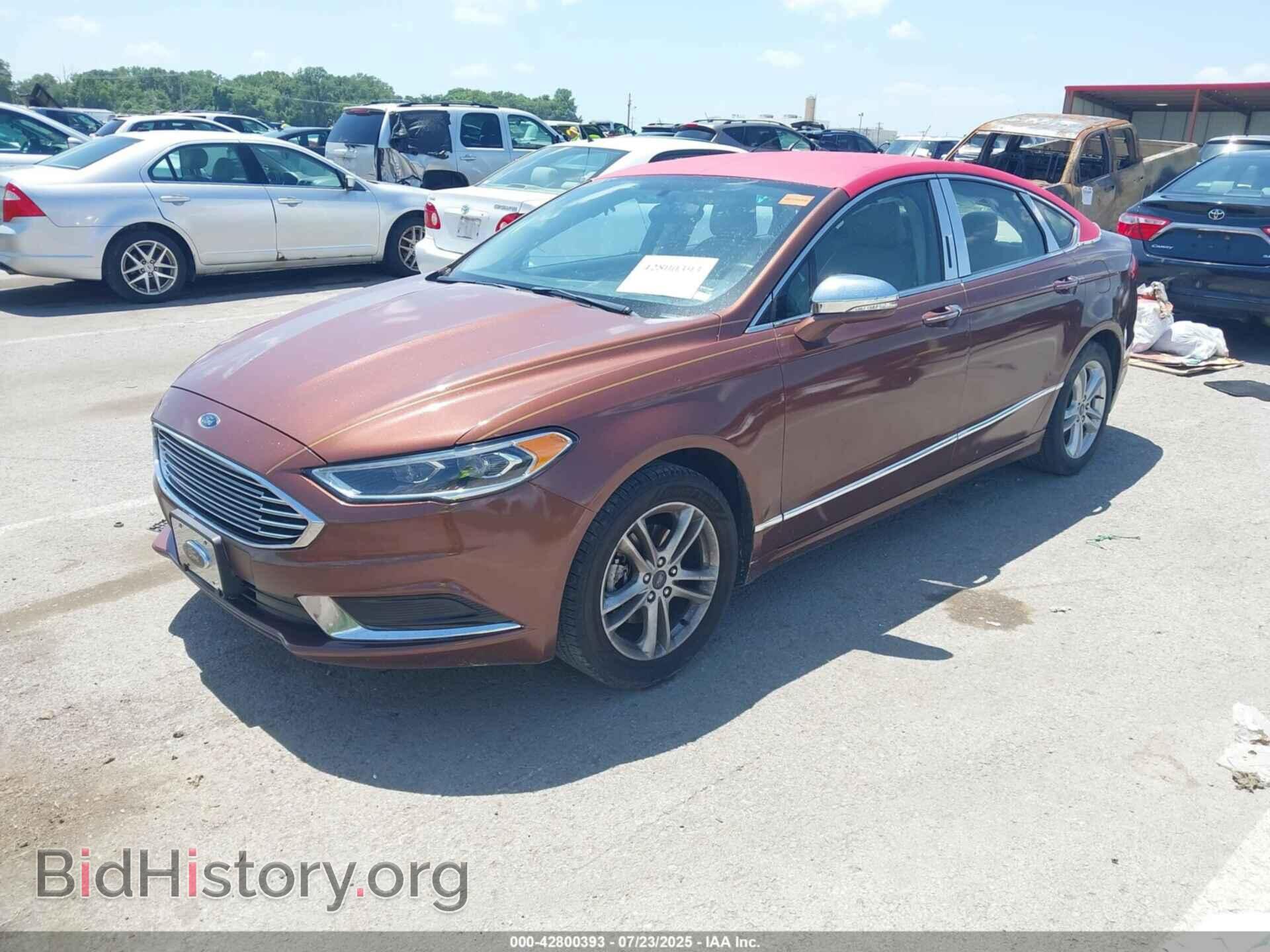 2018 FORD FUSION - VIN: 3FA6P0HD2JR278564 - Фото 2
