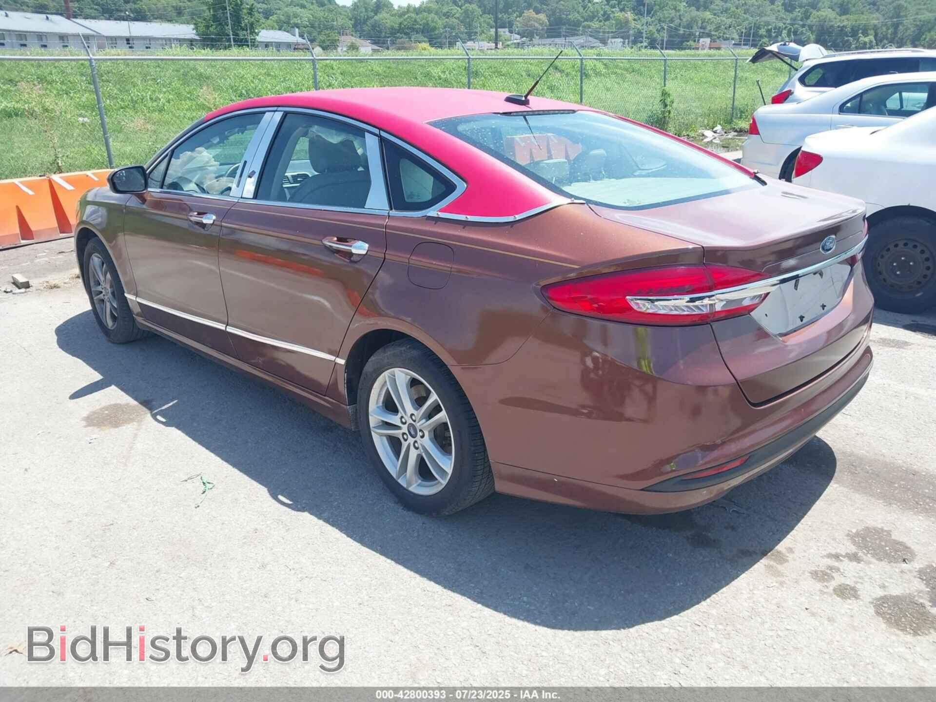 2018 FORD FUSION - VIN: 3FA6P0HD2JR278564 - Фото 3
