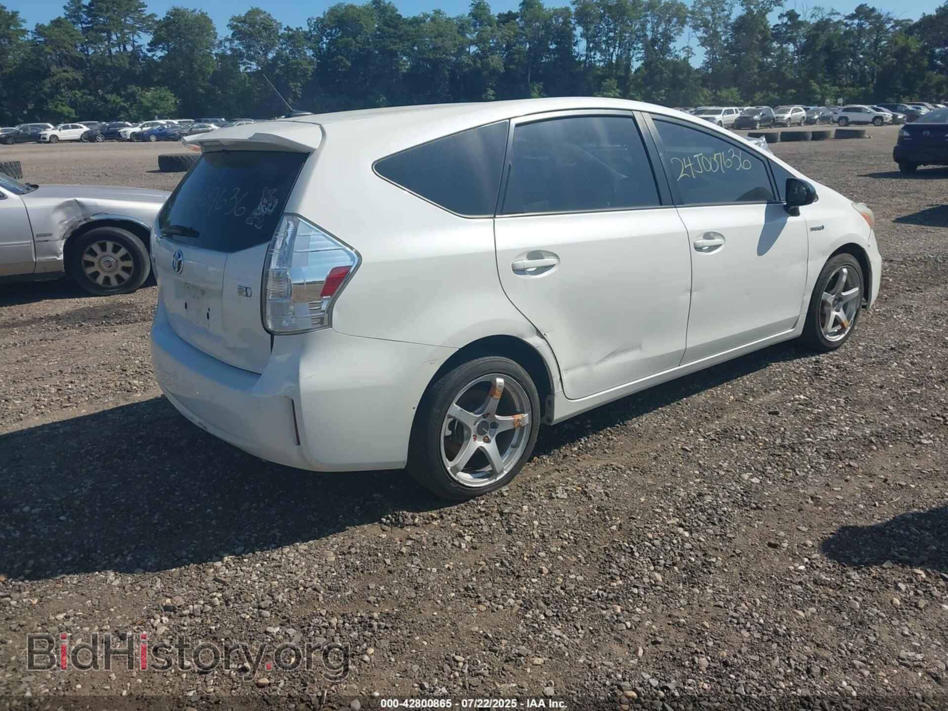 2012 TOYOTA PRIUS V - VIN: JTDZN3EU2C3136820 - Фото 4