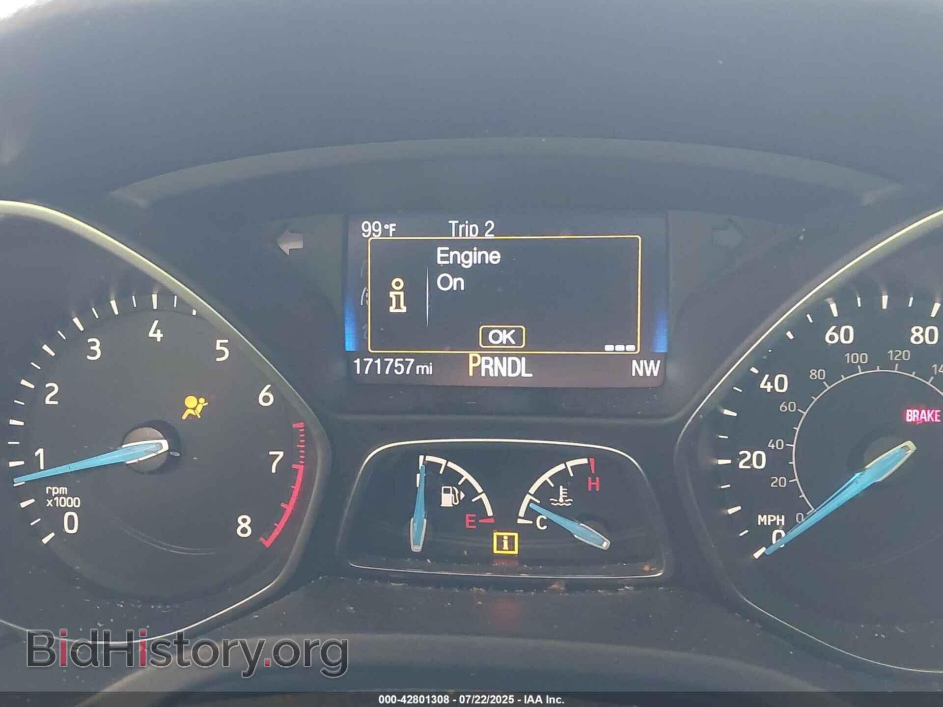 2016 FORD FOCUS - VIN: 1FADP3F29GL304403 - Фото 7