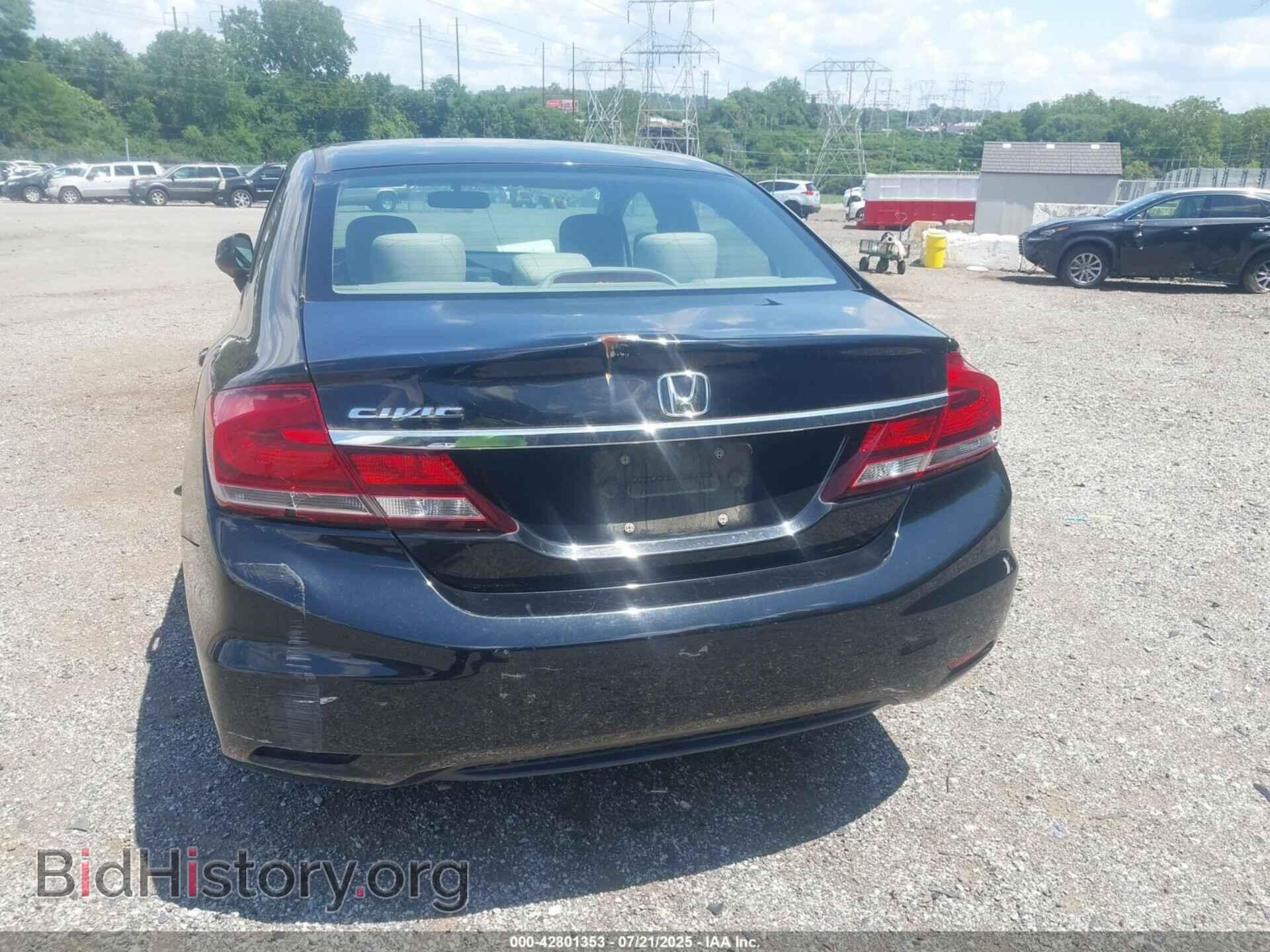 2013 HONDA CIVIC - VIN: 19XFB2F57DE015577 - Фото 6