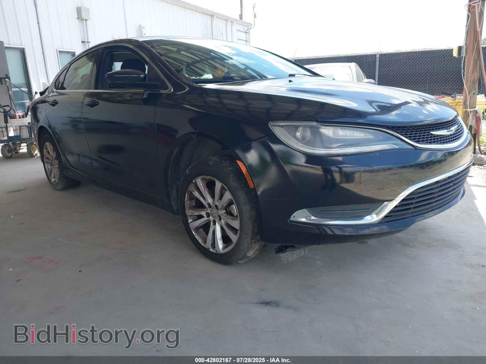 Фотография 1C3CCCAB3FN758565 - CHRYSLER 200 2015
