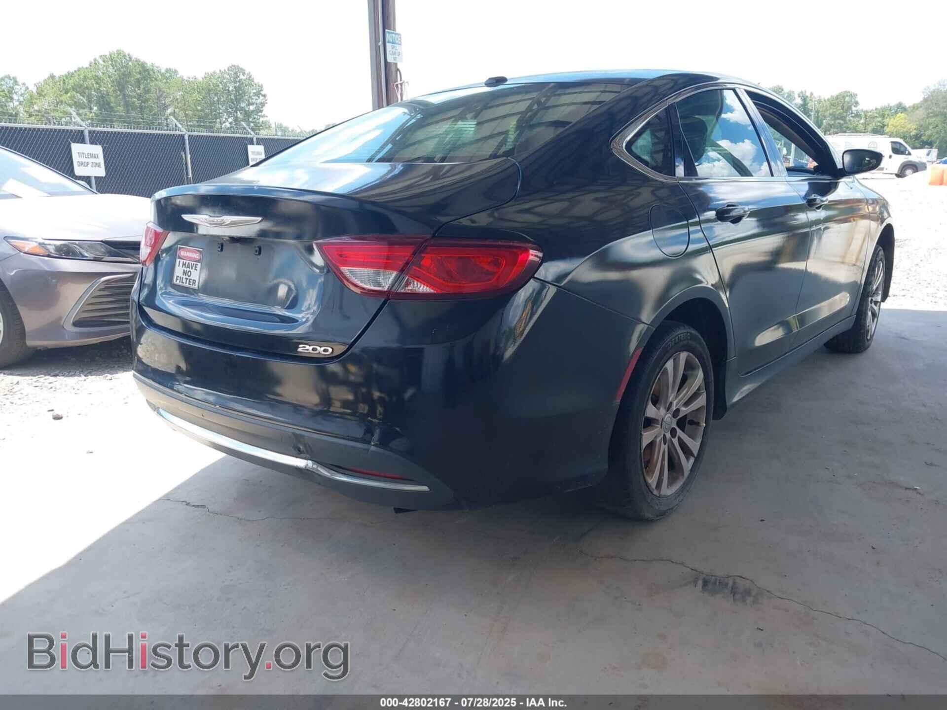2015 CHRYSLER 200 - VIN: 1C3CCCAB3FN758565 - Фото 4