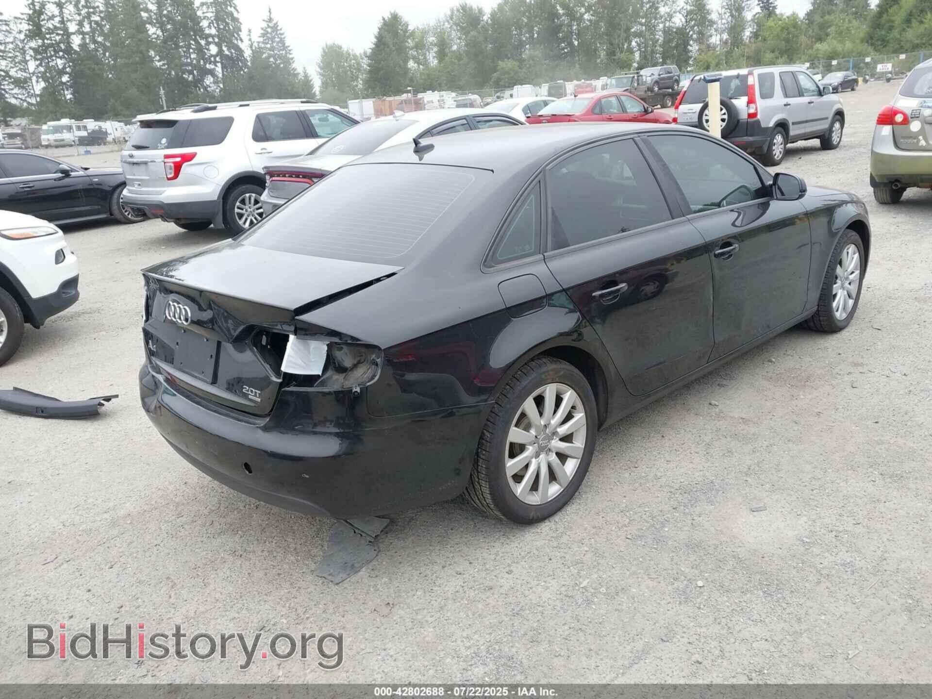 2012 AUDI A4 - VIN: WAUBFAFL2CA119663 - Фото 4