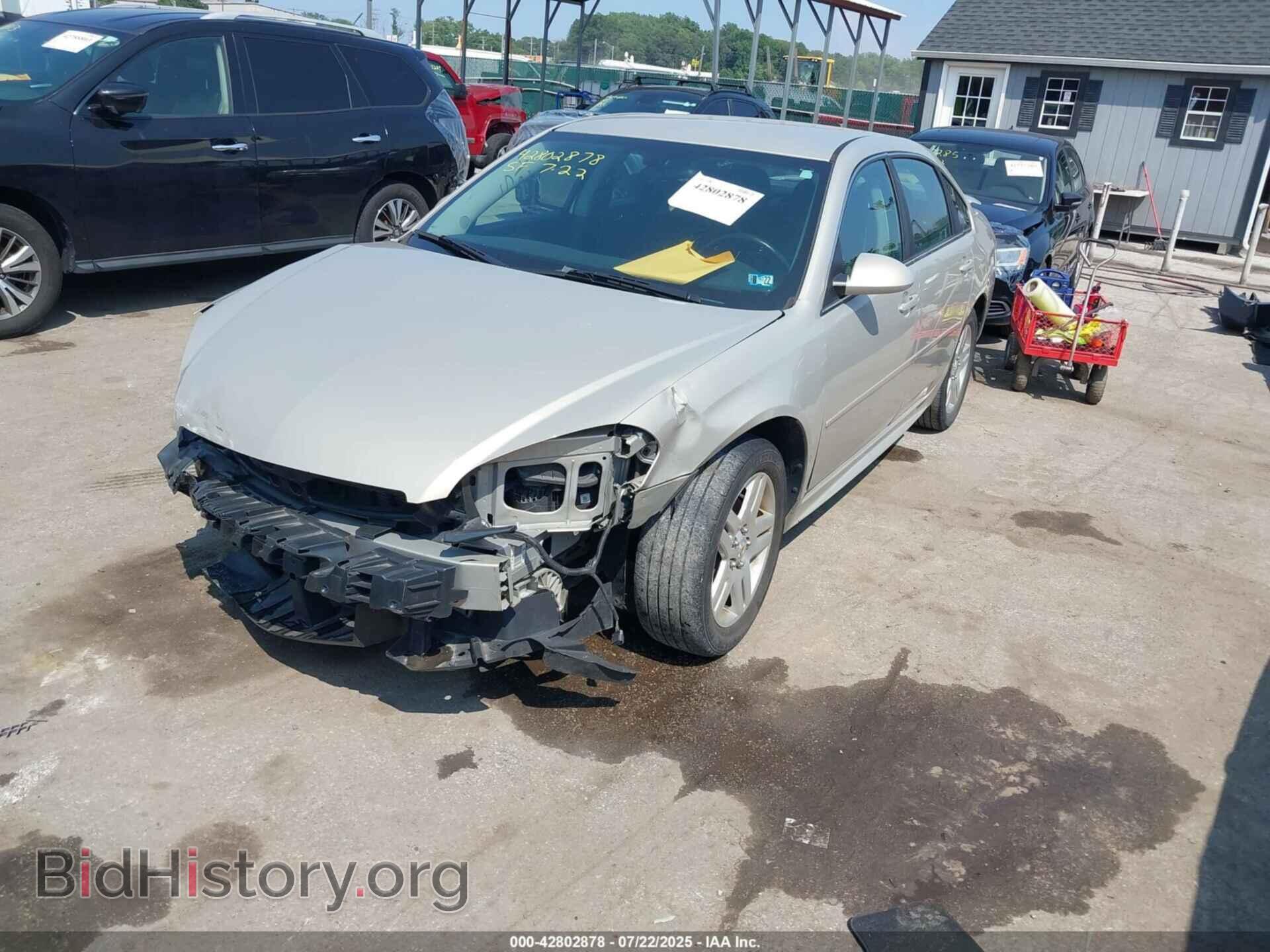 2012 CHEVROLET IMPALA - VIN: 2G1WG5E33C1101962 - Фото 2