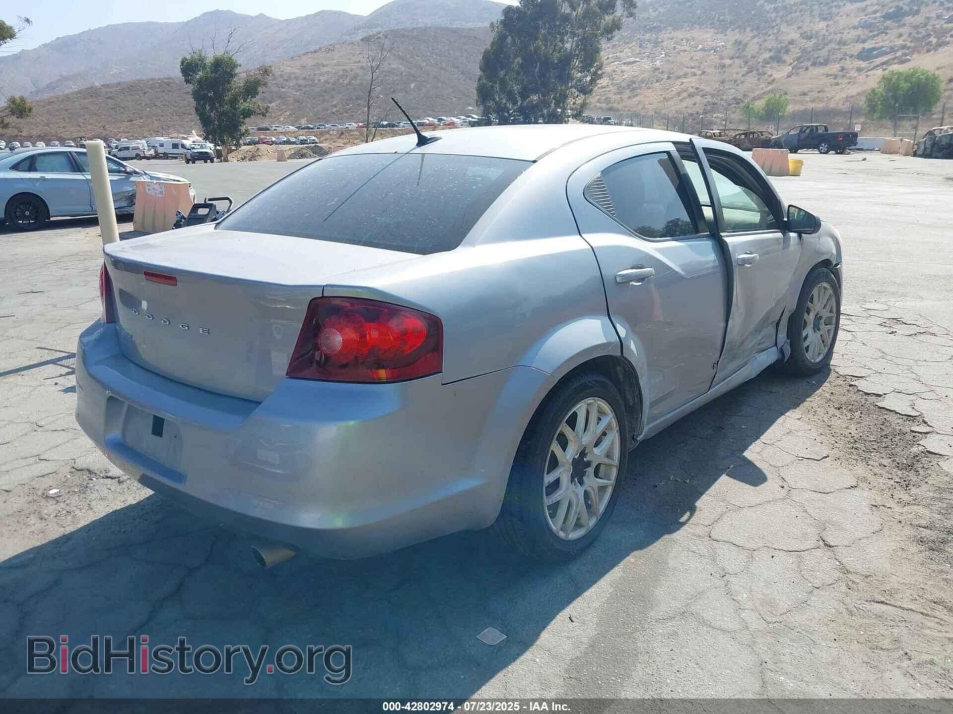 2013 DODGE AVENGER - VIN: 1C3CDZAB1DN658042 - Фото 4