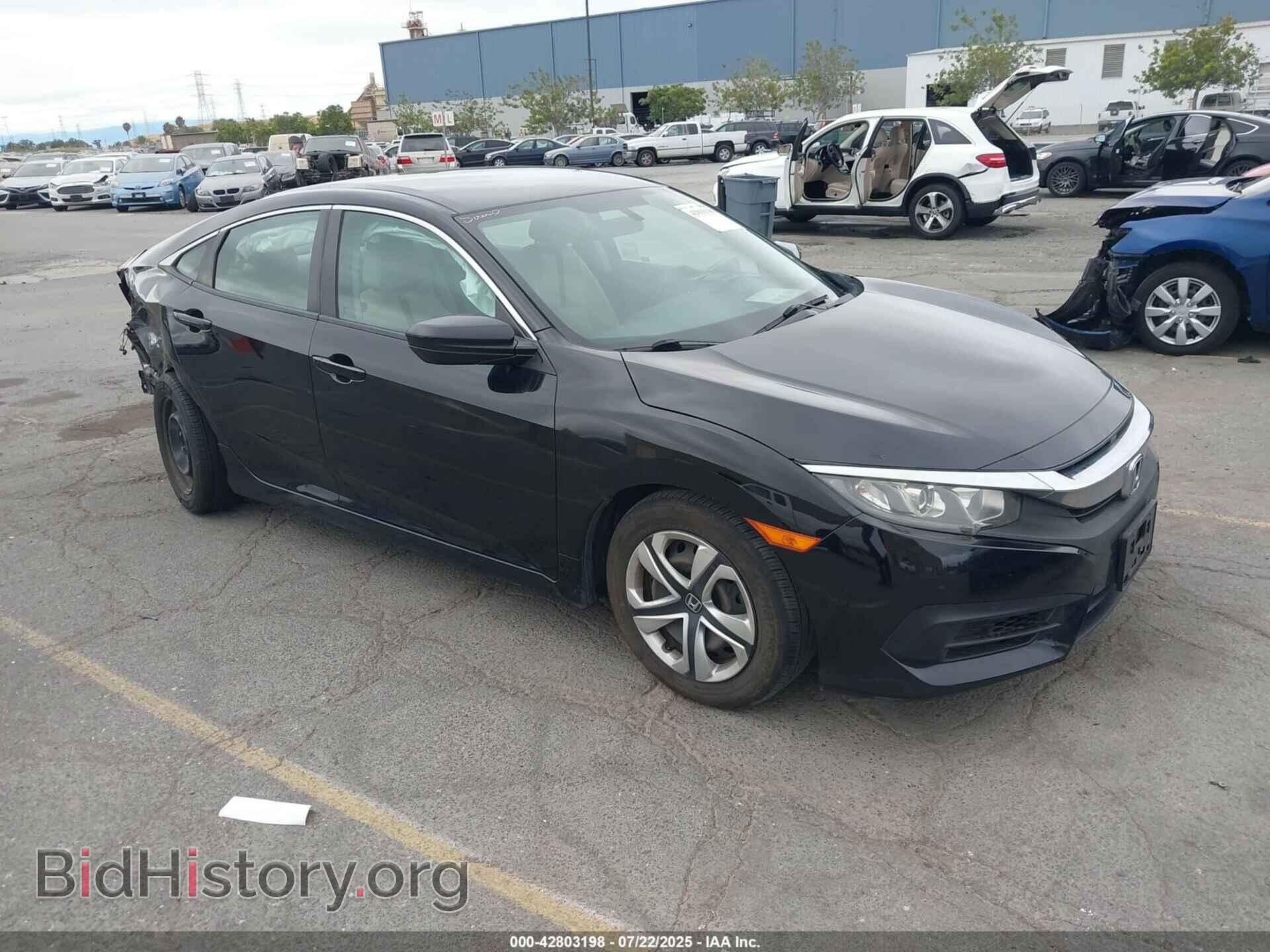 Photo 19XFC2F58GE201663 - HONDA CIVIC 2016