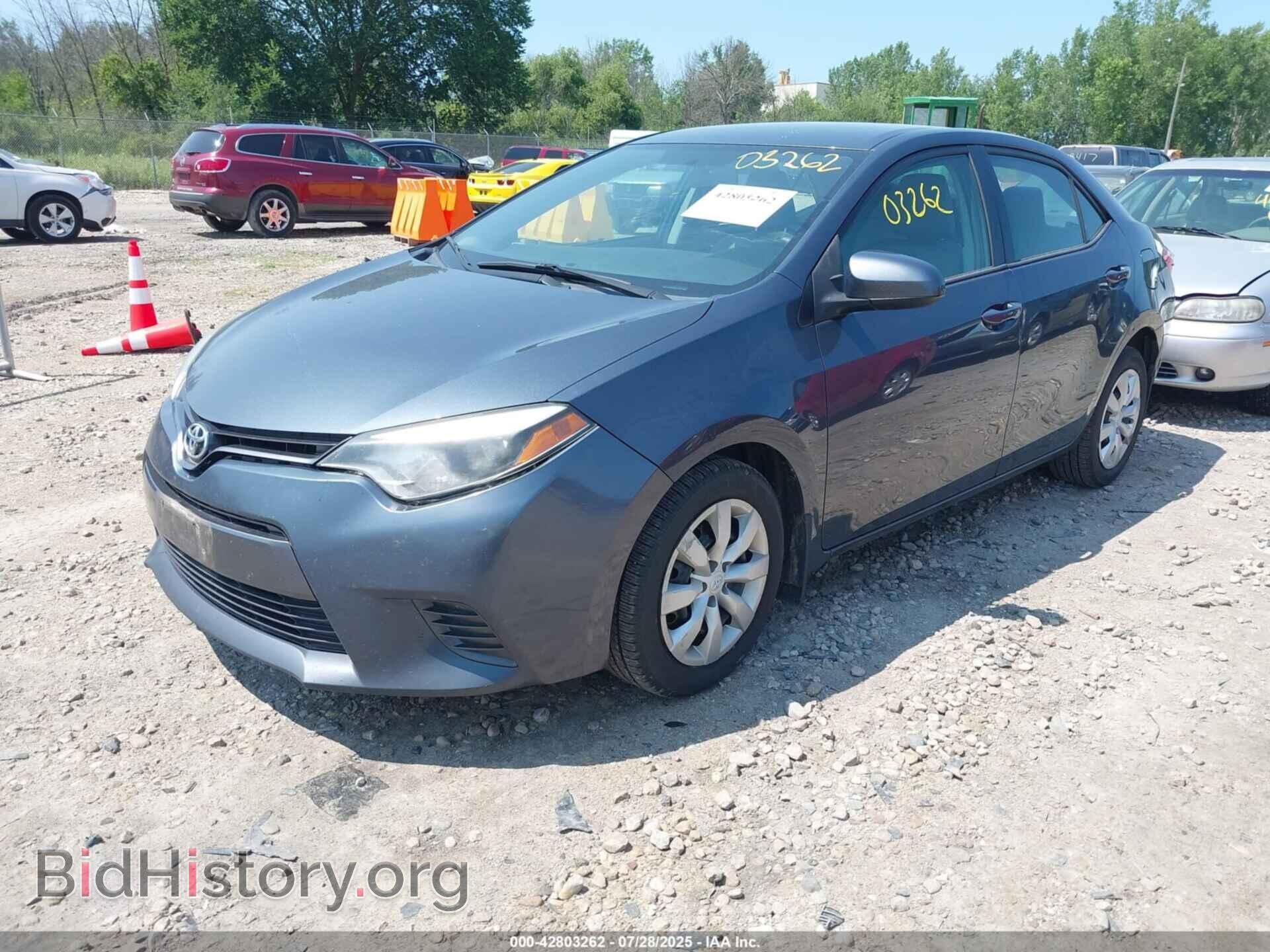 2015 TOYOTA COROLLA - VIN: 2T1BURHE0FC391988 - Фото 2