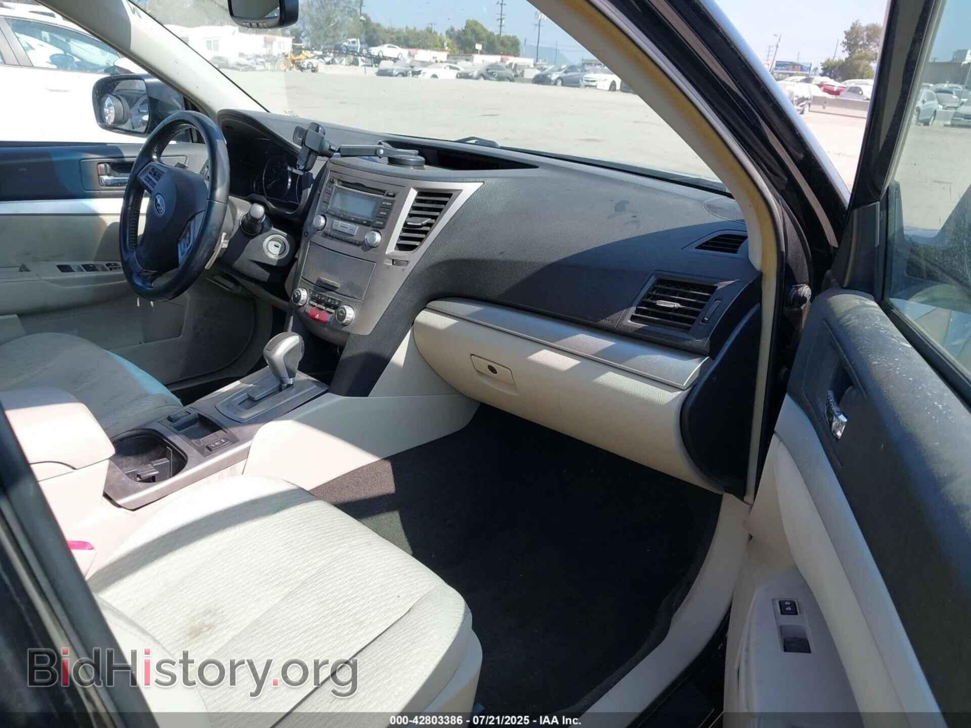 2012 SUBARU OUTBACK - VIN: 4S4BRBGC1C3225780 - Фото 5