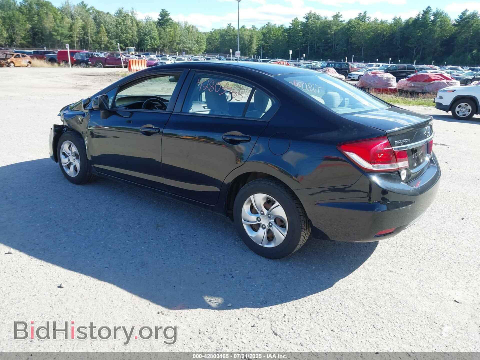 2013 HONDA CIVIC - VIN: 2HGFB2F54DH584604 - Фото 3