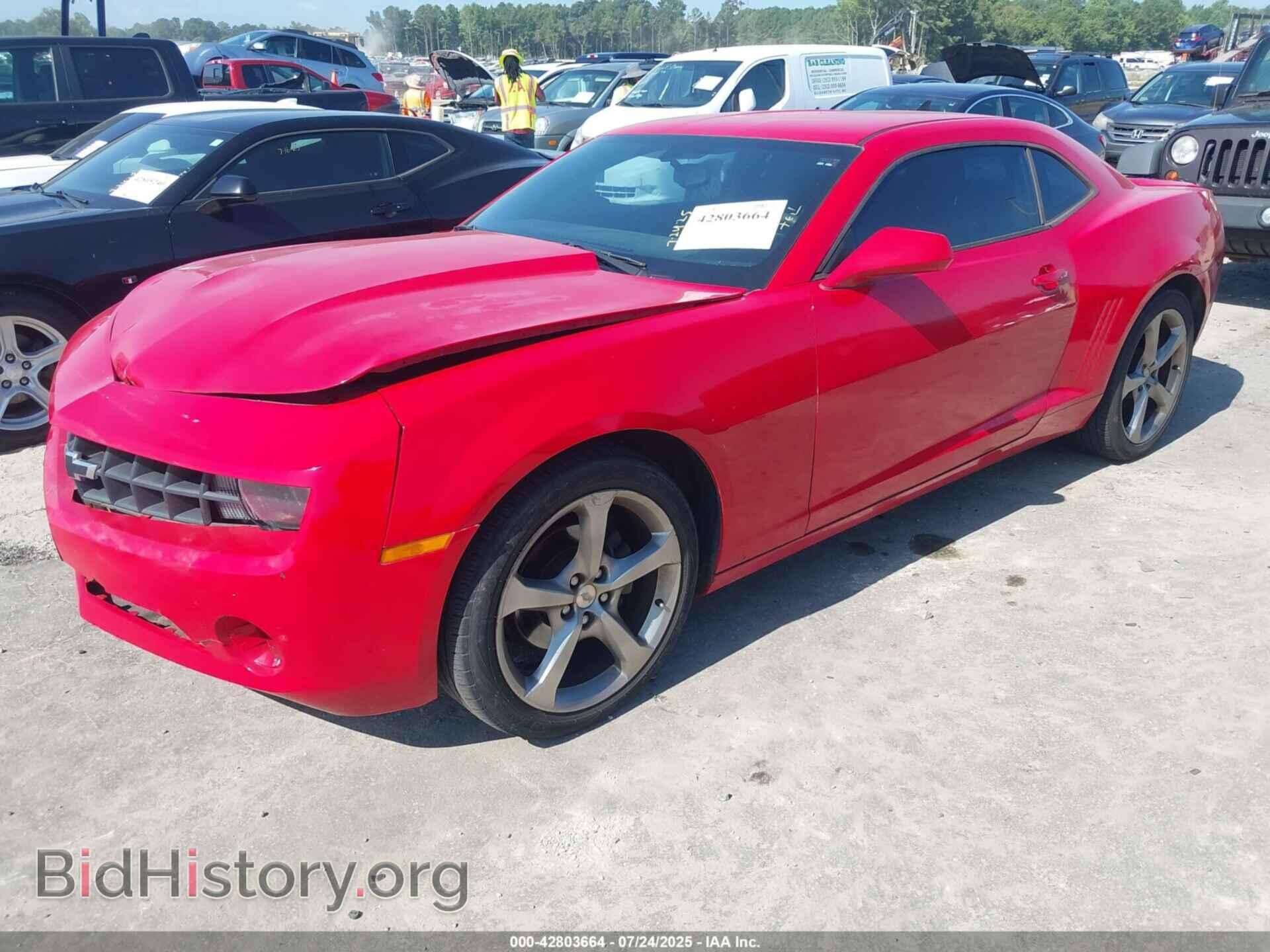 2012 CHEVROLET CAMARO - VIN: 2G1FA1E32C9138755 - Фото 2