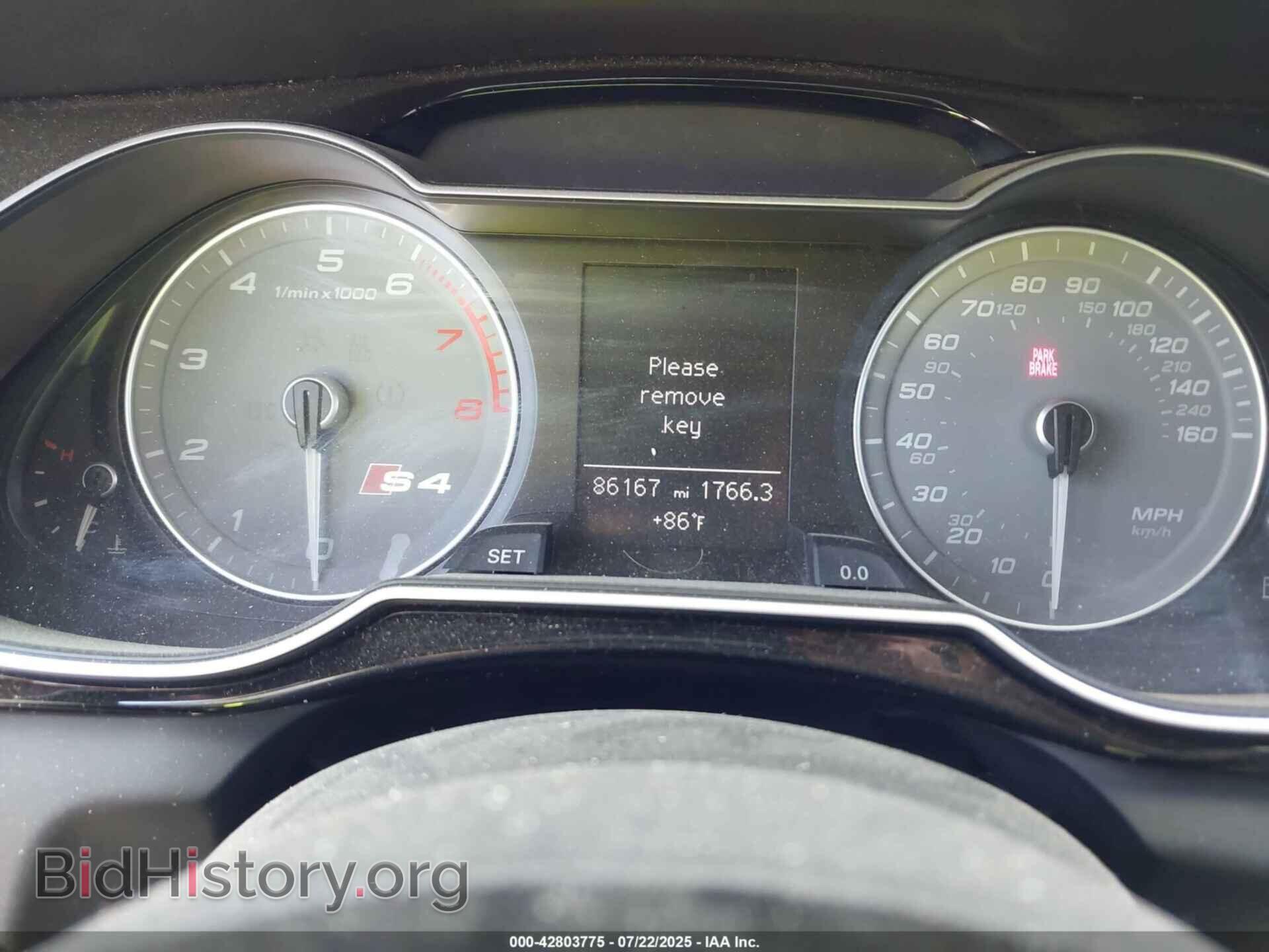 2013 AUDI S4 - VIN: WAUDGAFL3DA202655 - Фото 7