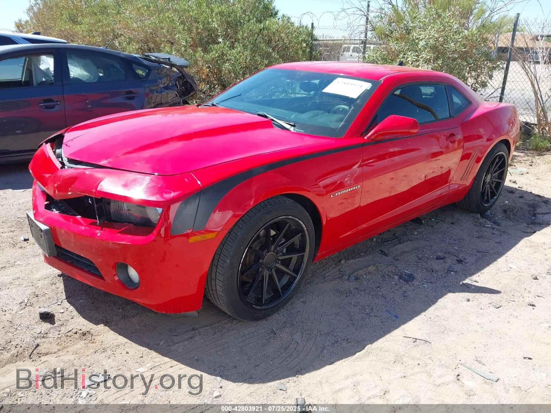 2011 CHEVROLET CAMARO - VIN: 2G1FA1ED8B9172447 - Фото 2