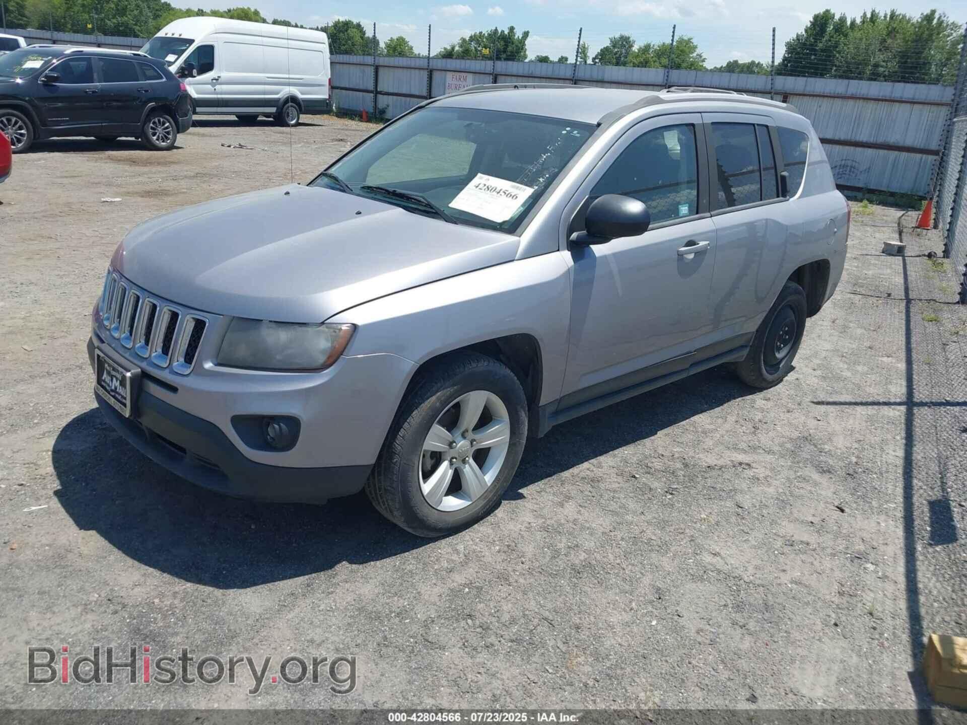 2016 JEEP COMPASS - VIN: 1C4NJCBA6GD666504 - Фото 2