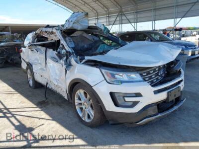 2017 Ford EXPLORER Limited, white — VIN 1FM5K7F88HGA07654, IAAI