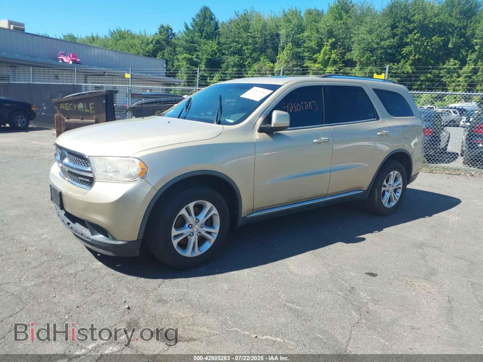 2012 DODGE DURANGO - VIN: 1C4RDJAG4CC147535 - Фото 2