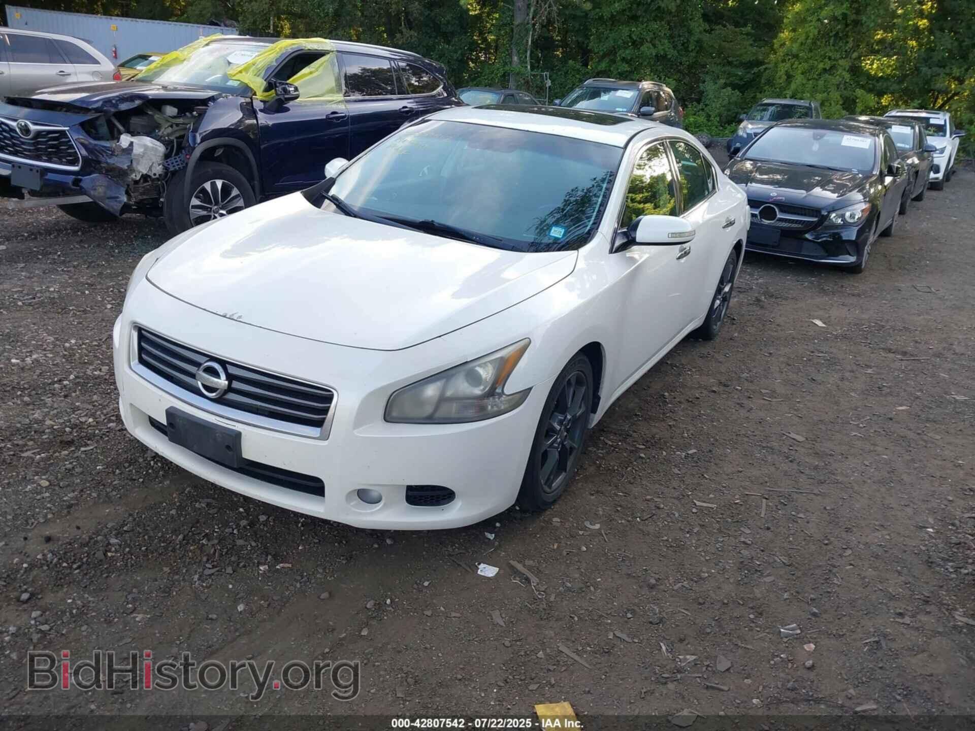 2014 NISSAN MAXIMA - VIN: 1N4AA5AP1EC483052 - Фото 2