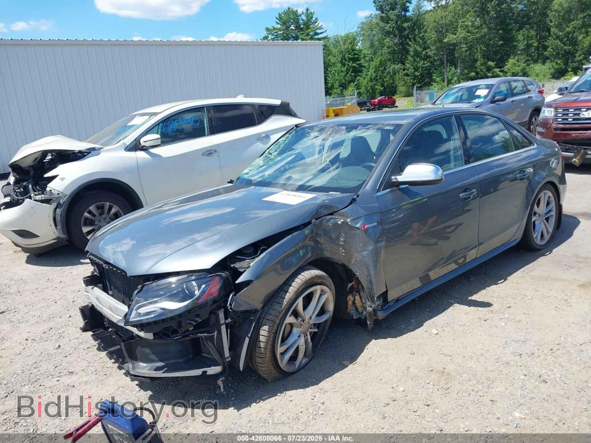 2012 AUDI S4 - VIN: WAUBGAFL9CA064478 - Photo 2