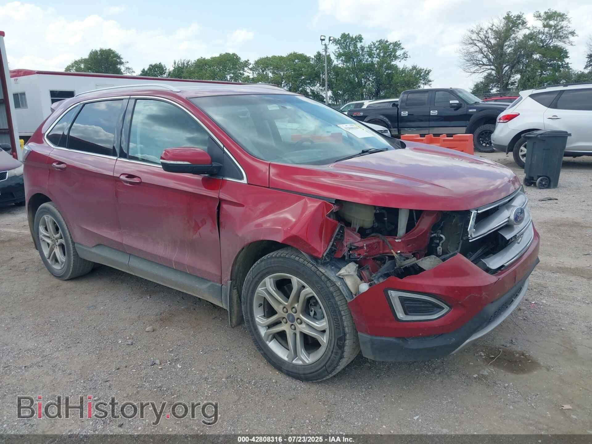 Photo 2FMTK4K96FBB52989 - FORD EDGE 2015